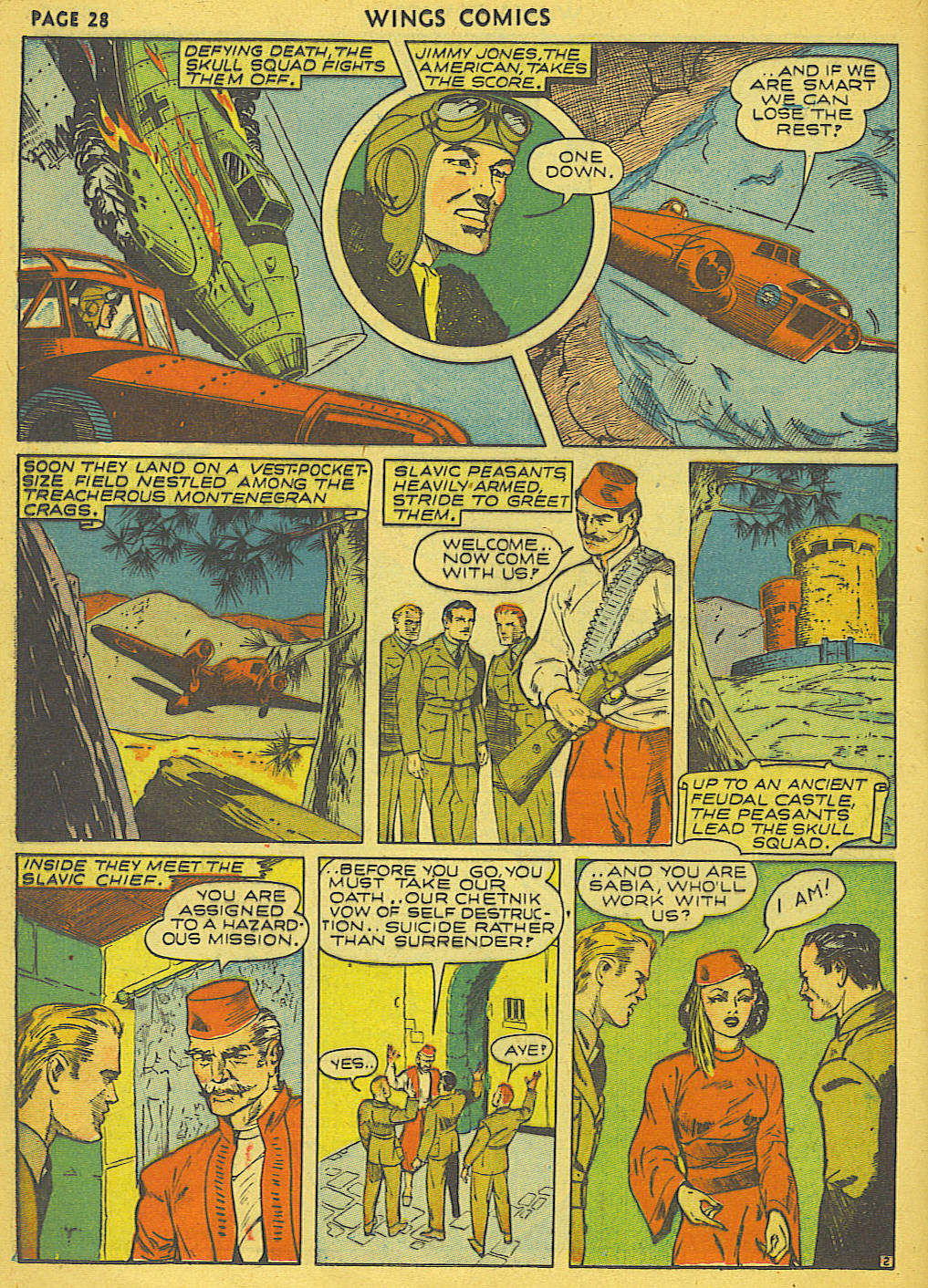 Read online Wings Comics comic -  Issue #18 - 29