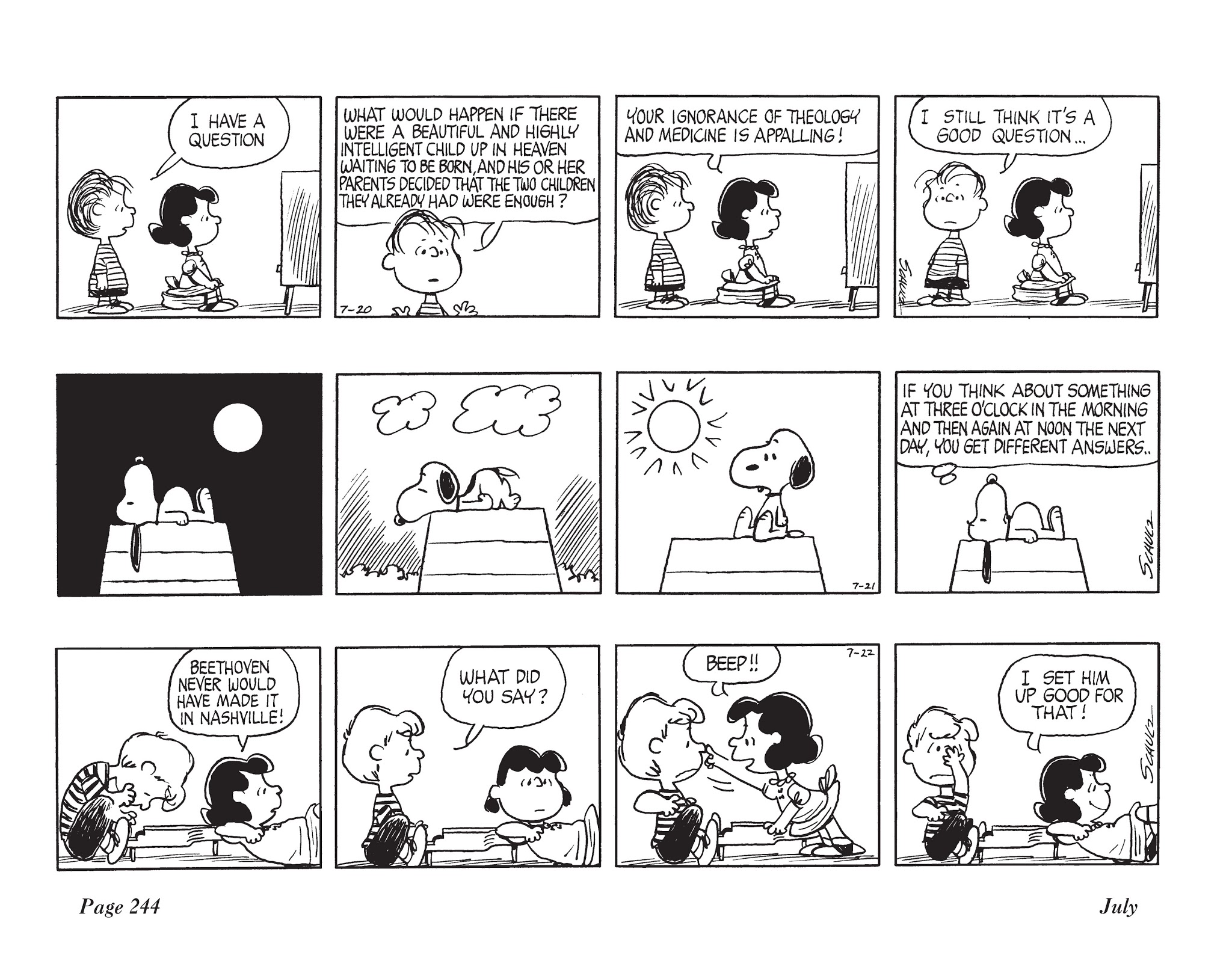 Read online The Complete Peanuts comic -  Issue # TPB 10 - 257