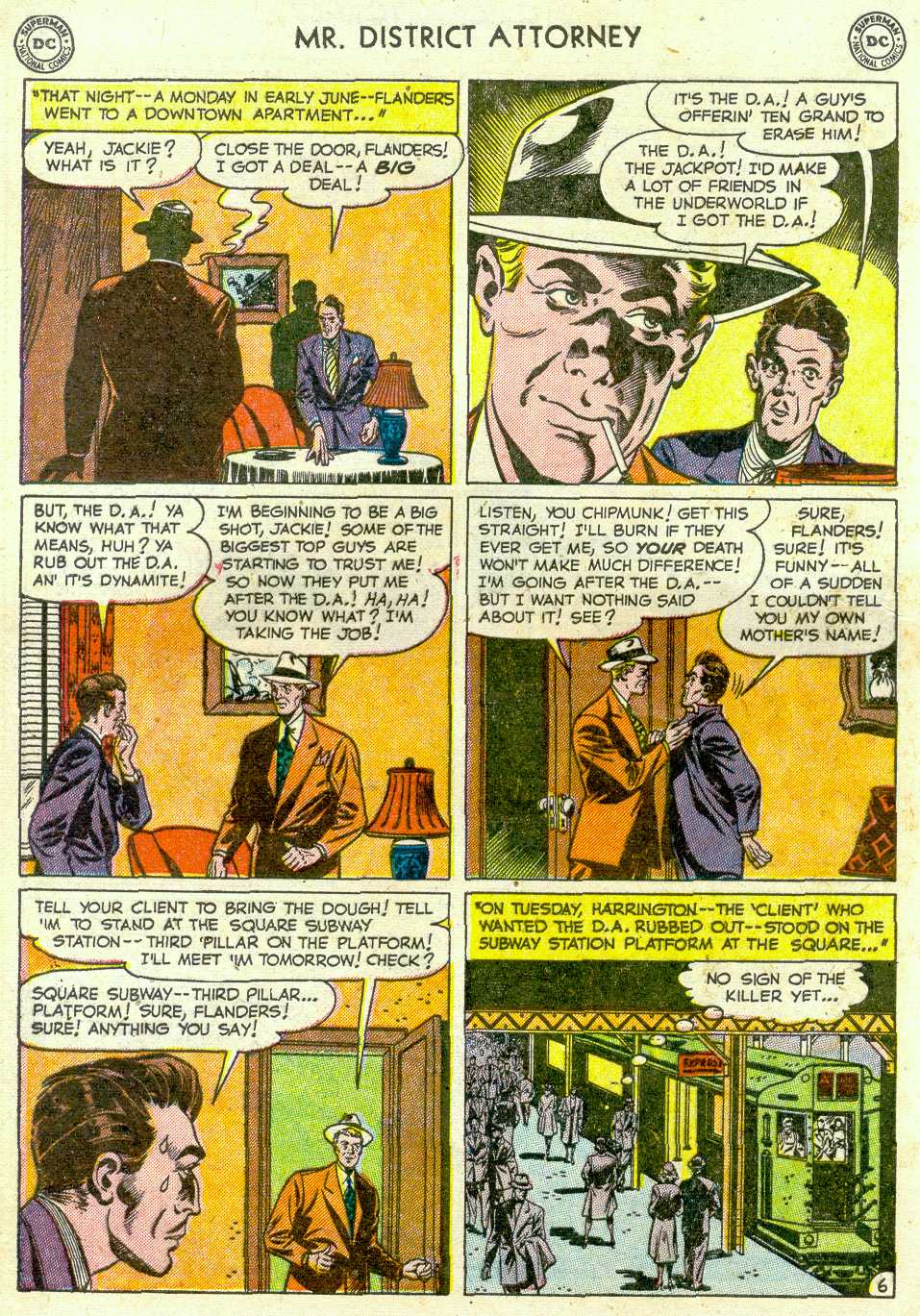 Read online Mr. District Attorney comic -  Issue #24 - 38