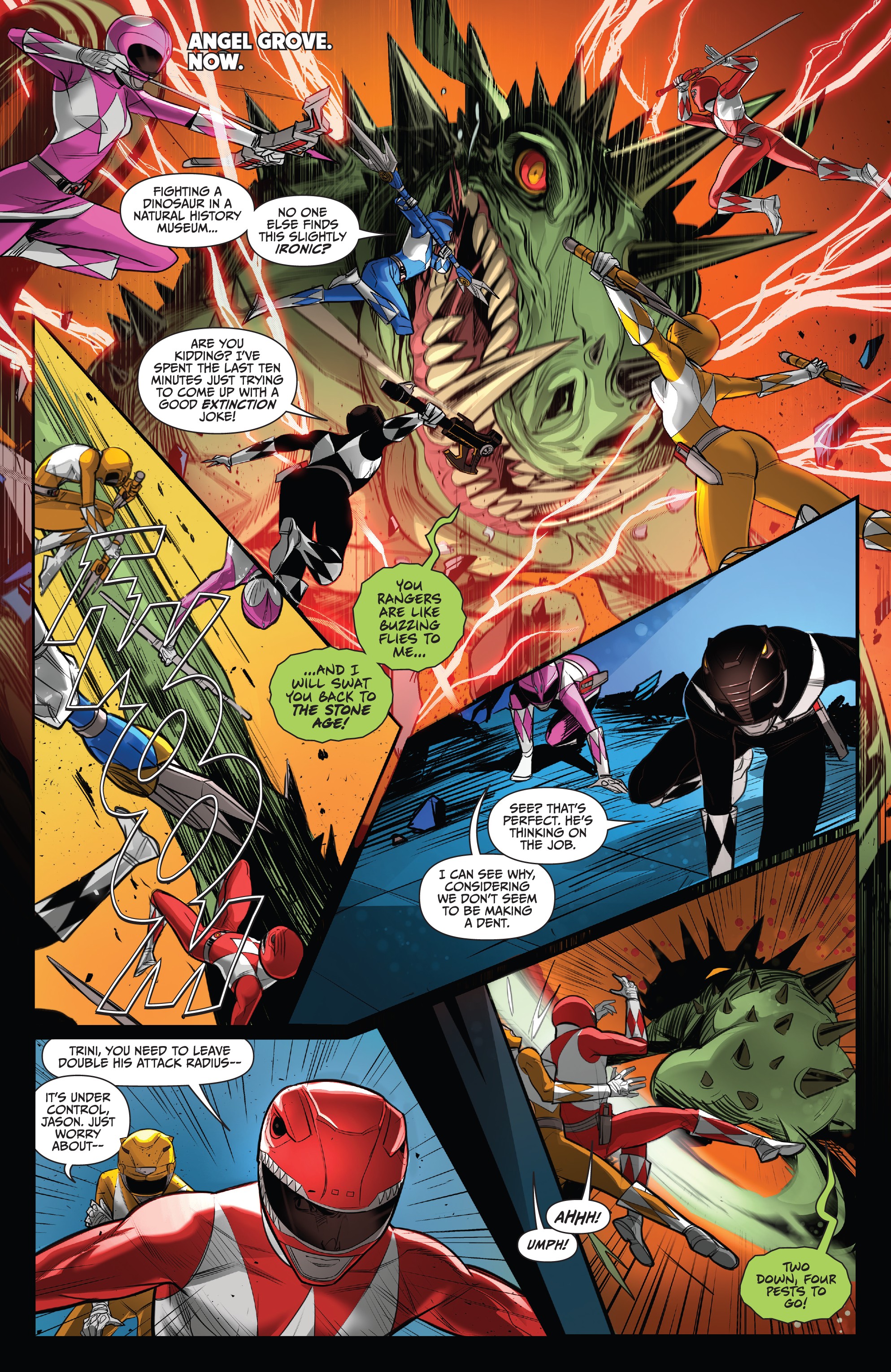 Read online Saban's Go Go Power Rangers comic -  Issue #18 - 6