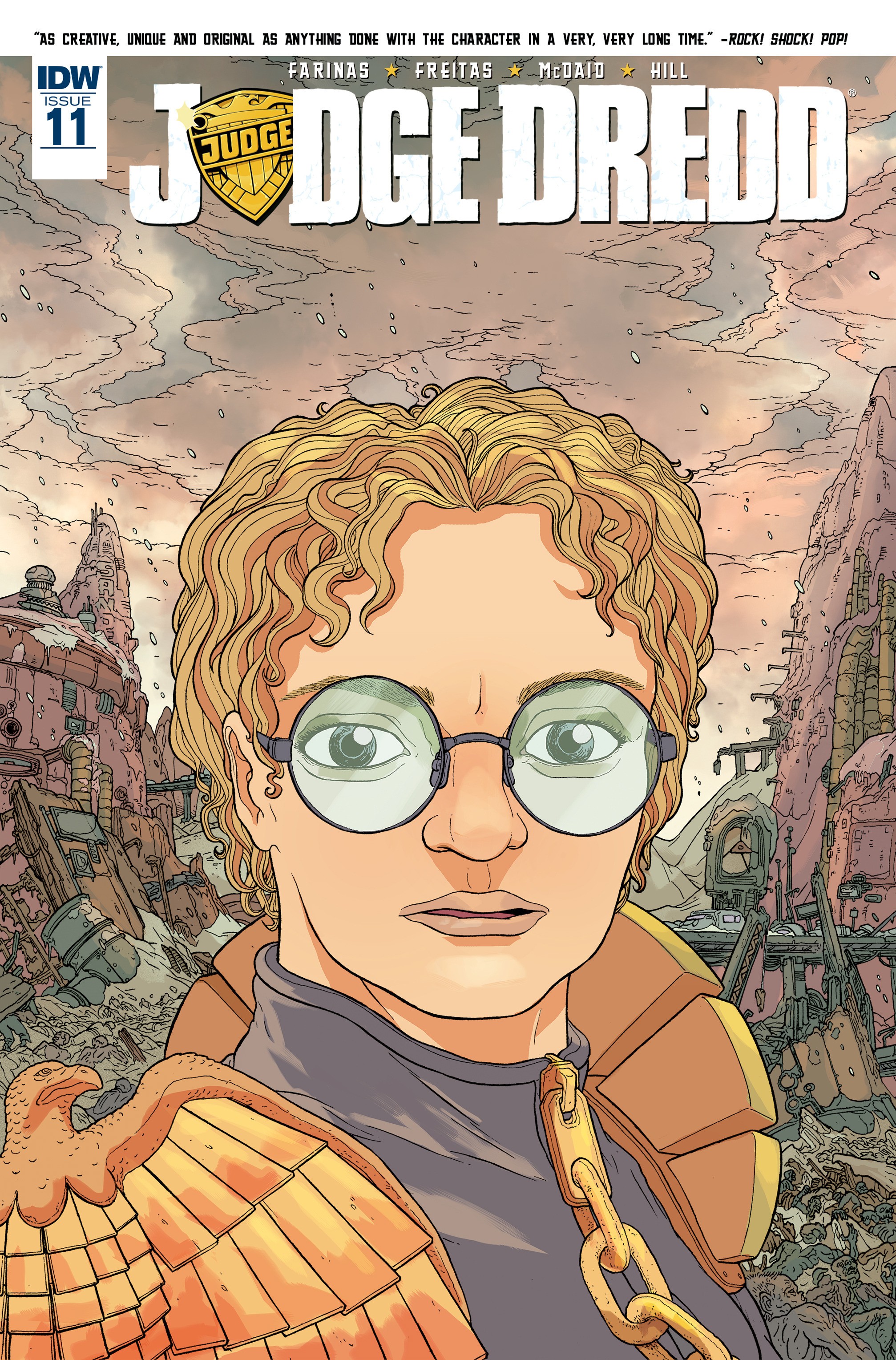 Read online Judge Dredd (2015) comic -  Issue #11 - 1
