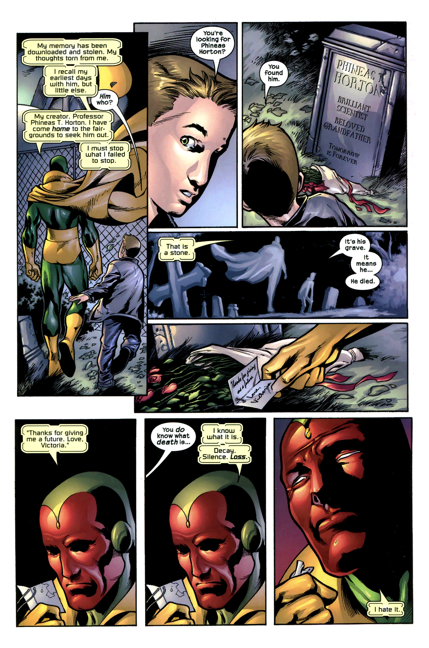 Read online Avengers Icons: The Vision comic -  Issue #2 - 8