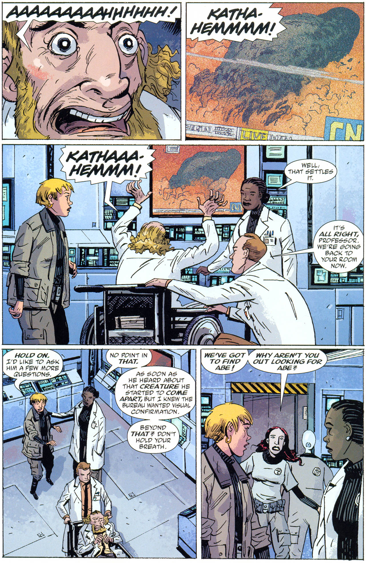 Read online B.P.R.D.: The Black Flame comic -  Issue #5 - 6