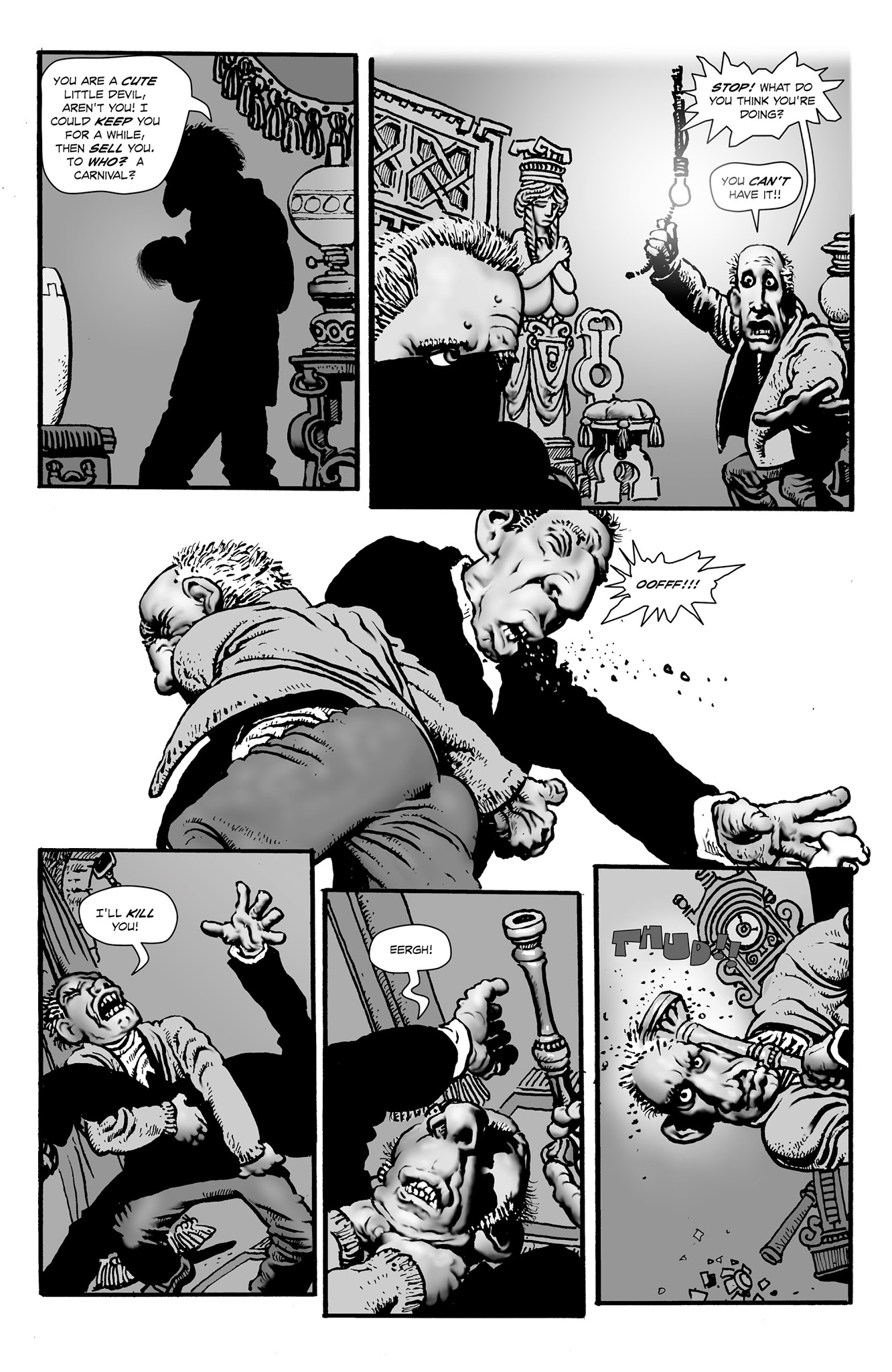 Read online Shadows on the Grave comic -  Issue #8 - 8
