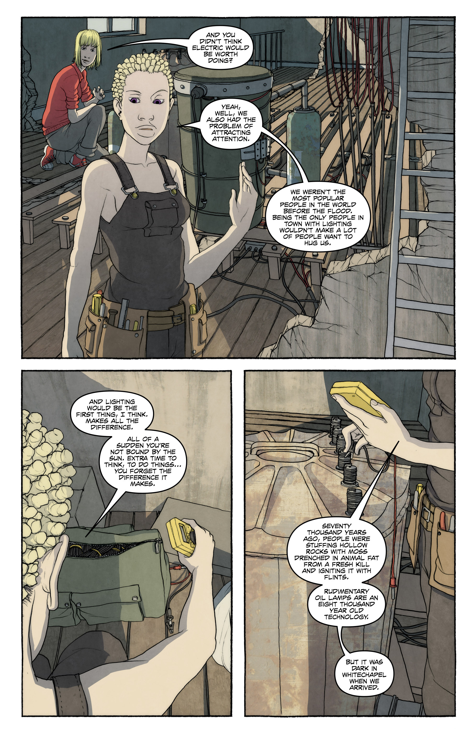 Read online FreakAngels comic -  Issue #3 - 31