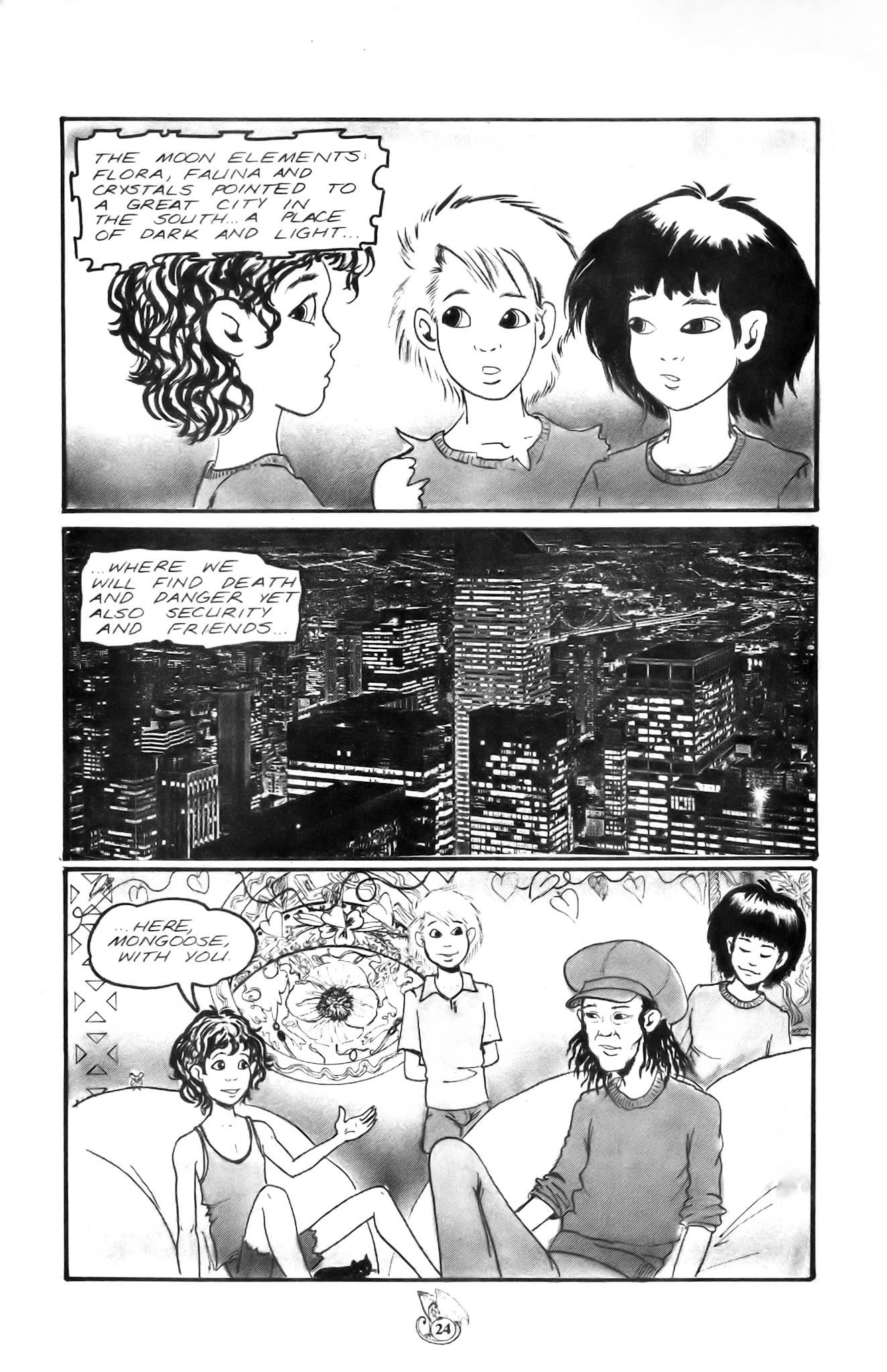 Read online Dragons in the Moon comic -  Issue #2 - 26