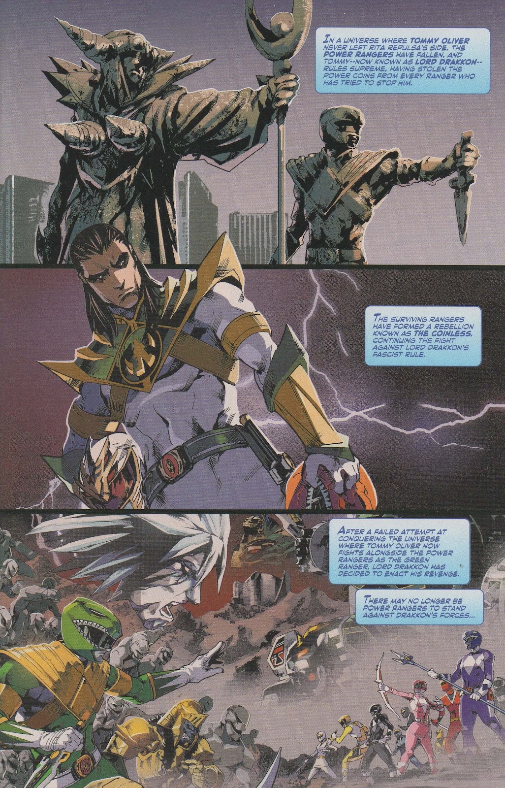 <{ $series->title }} issue Power Rangers - Road to Ranger Slayer - Page 3