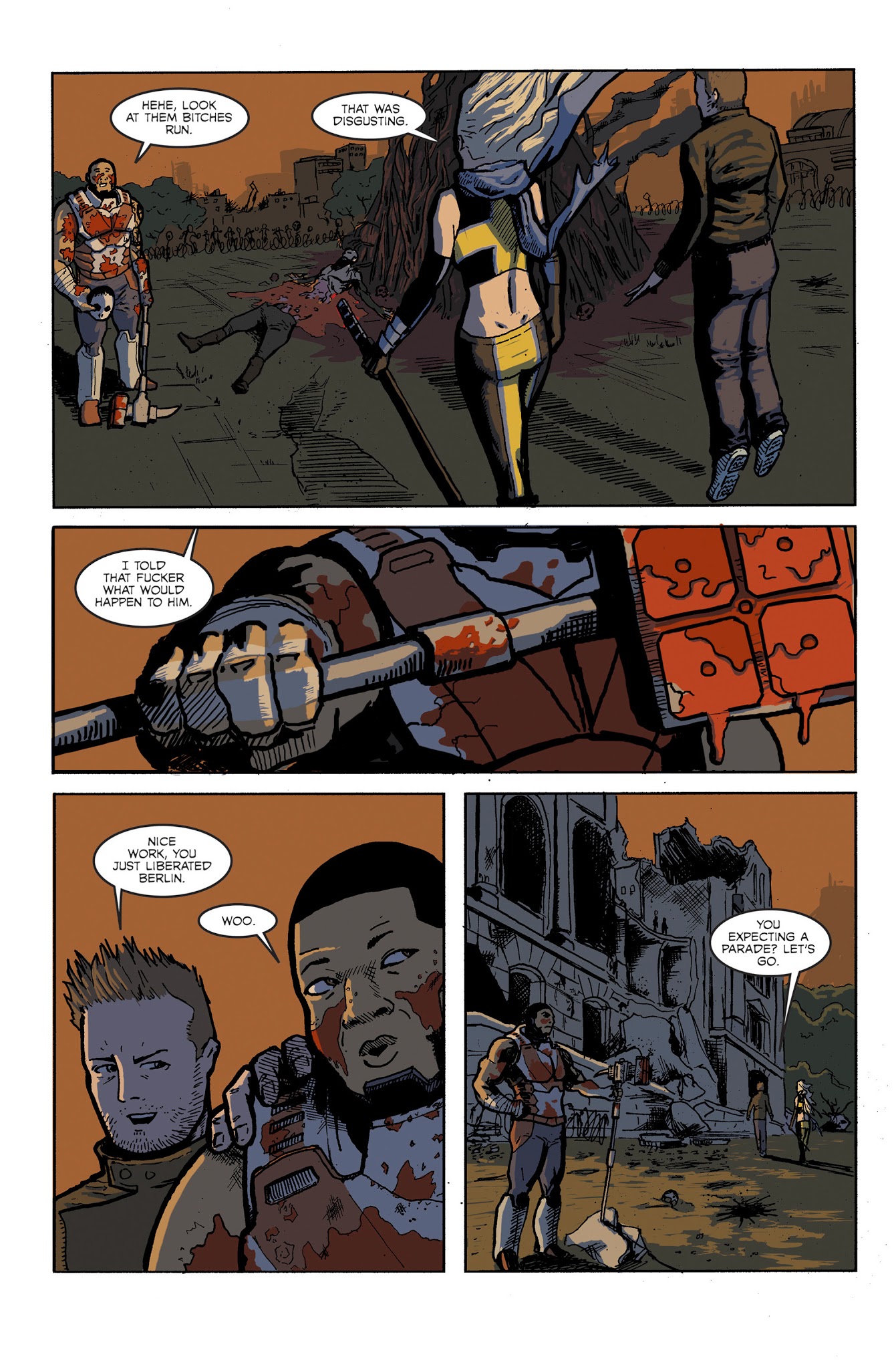 Read online 2085: Imperium Contingency comic -  Issue # TPB - 70