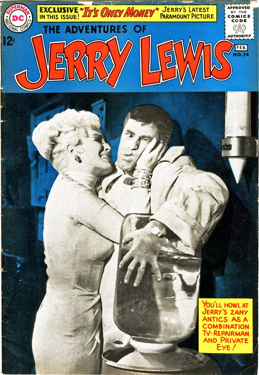 Read online The Adventures of Jerry Lewis comic -  Issue #74 - 1