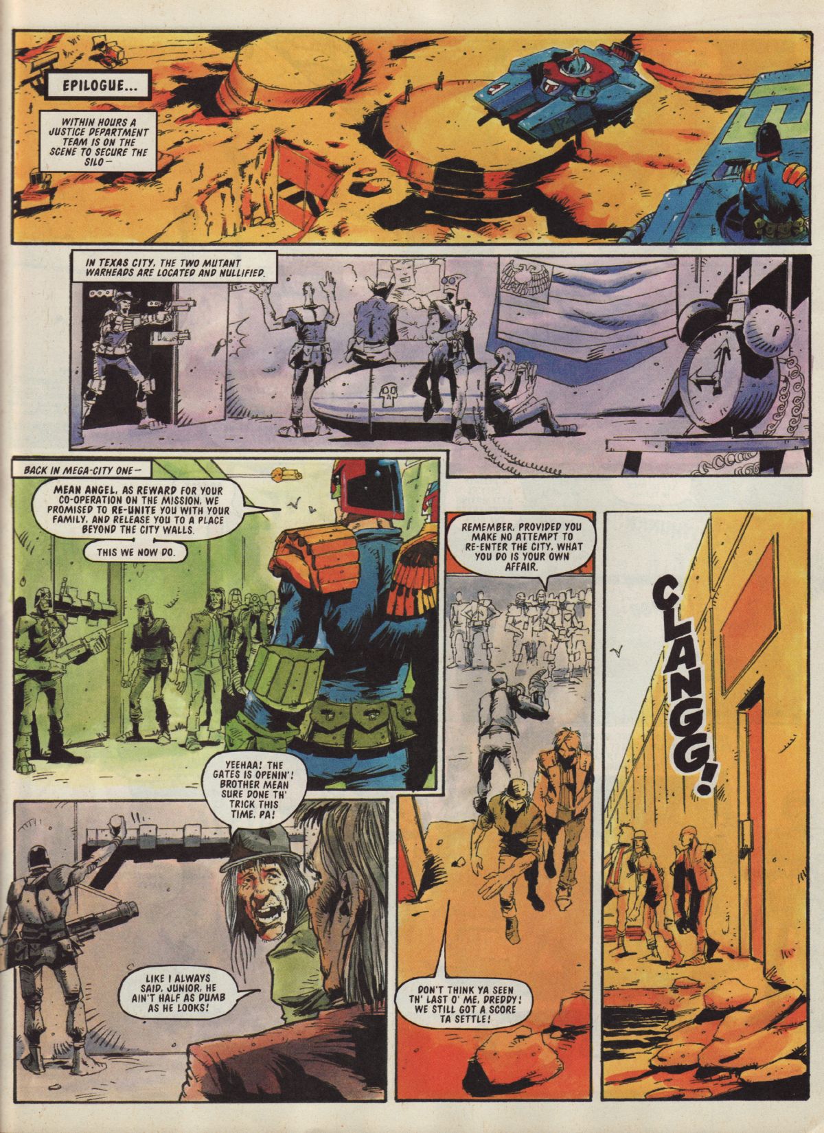 Read online Judge Dredd Megazine (vol. 3) comic -  Issue #7 - 11
