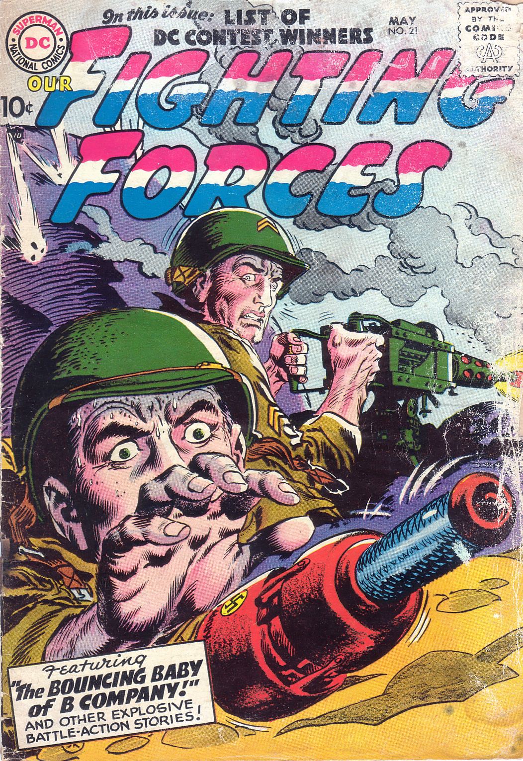 Read online Our Fighting Forces comic -  Issue #21 - 1