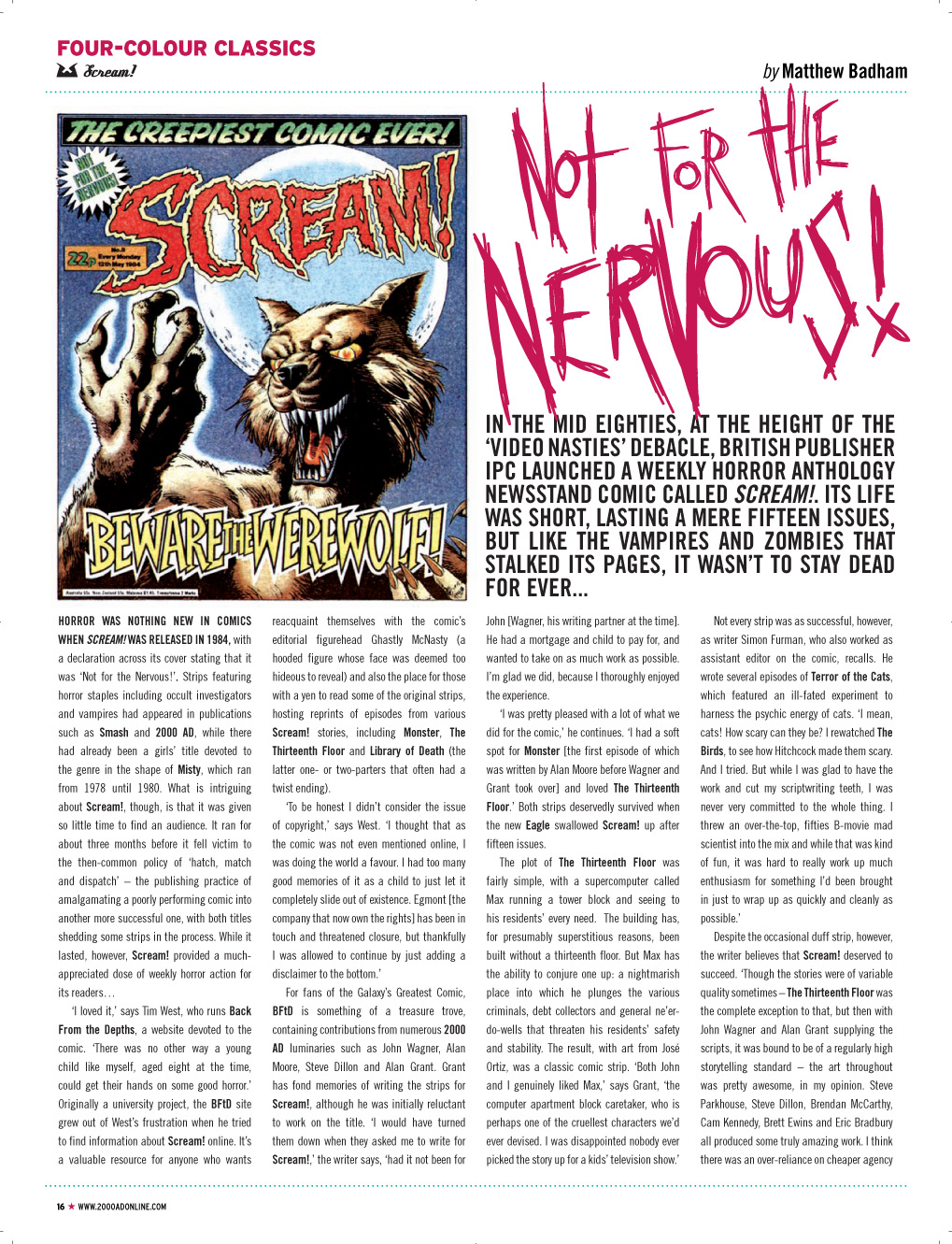 Read online Judge Dredd Megazine (Vol. 5) comic -  Issue #316 - 16