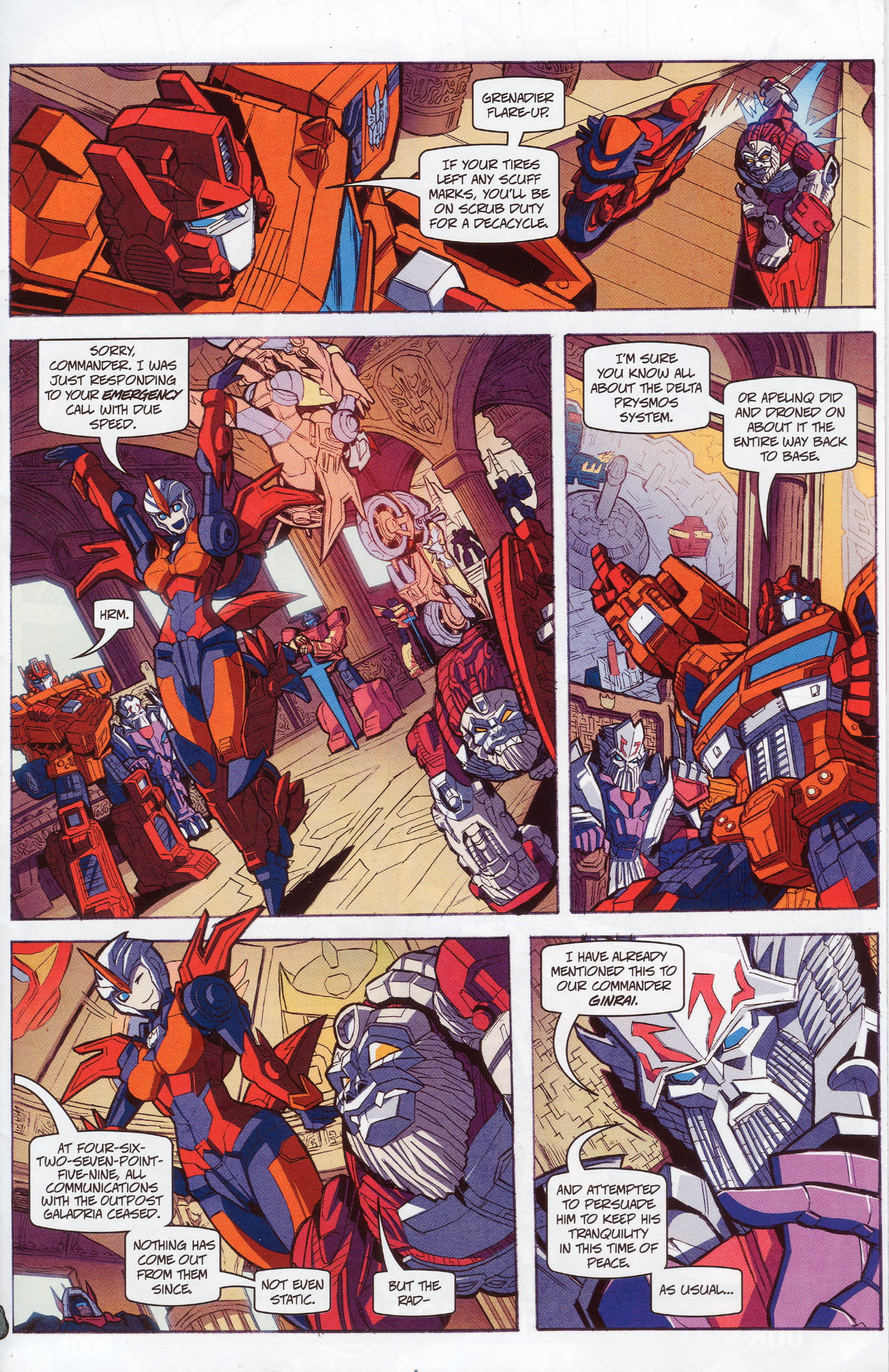 Read online Transformers: Timelines comic -  Issue #10 - 10