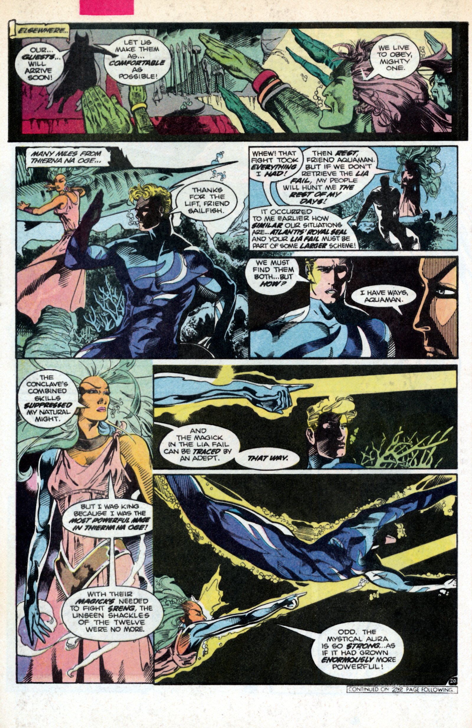 Read online Aquaman (1986) comic -  Issue #2 - 28
