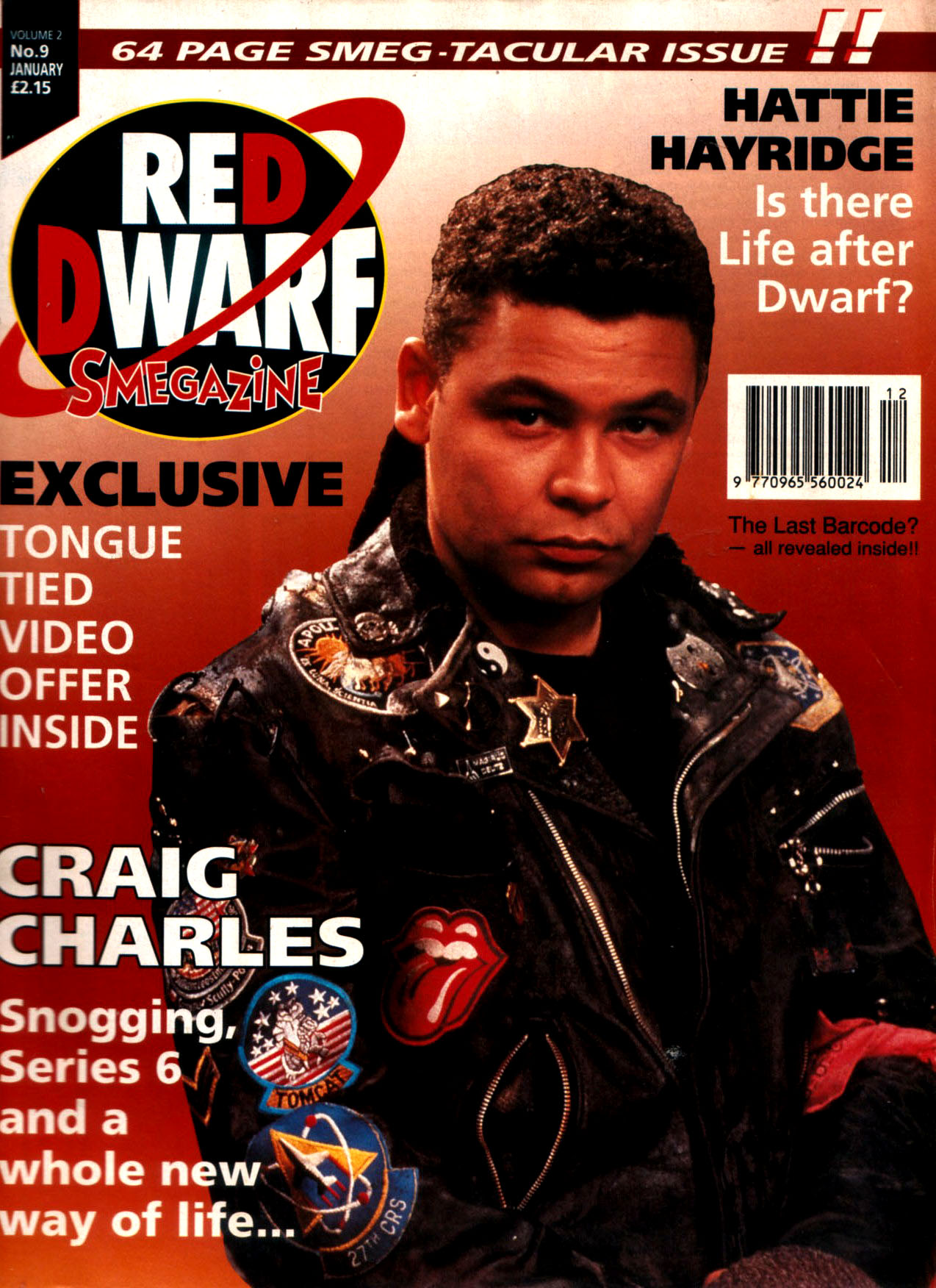 Read online Red Dwarf Smegazine (1993) comic -  Issue #9 - 1