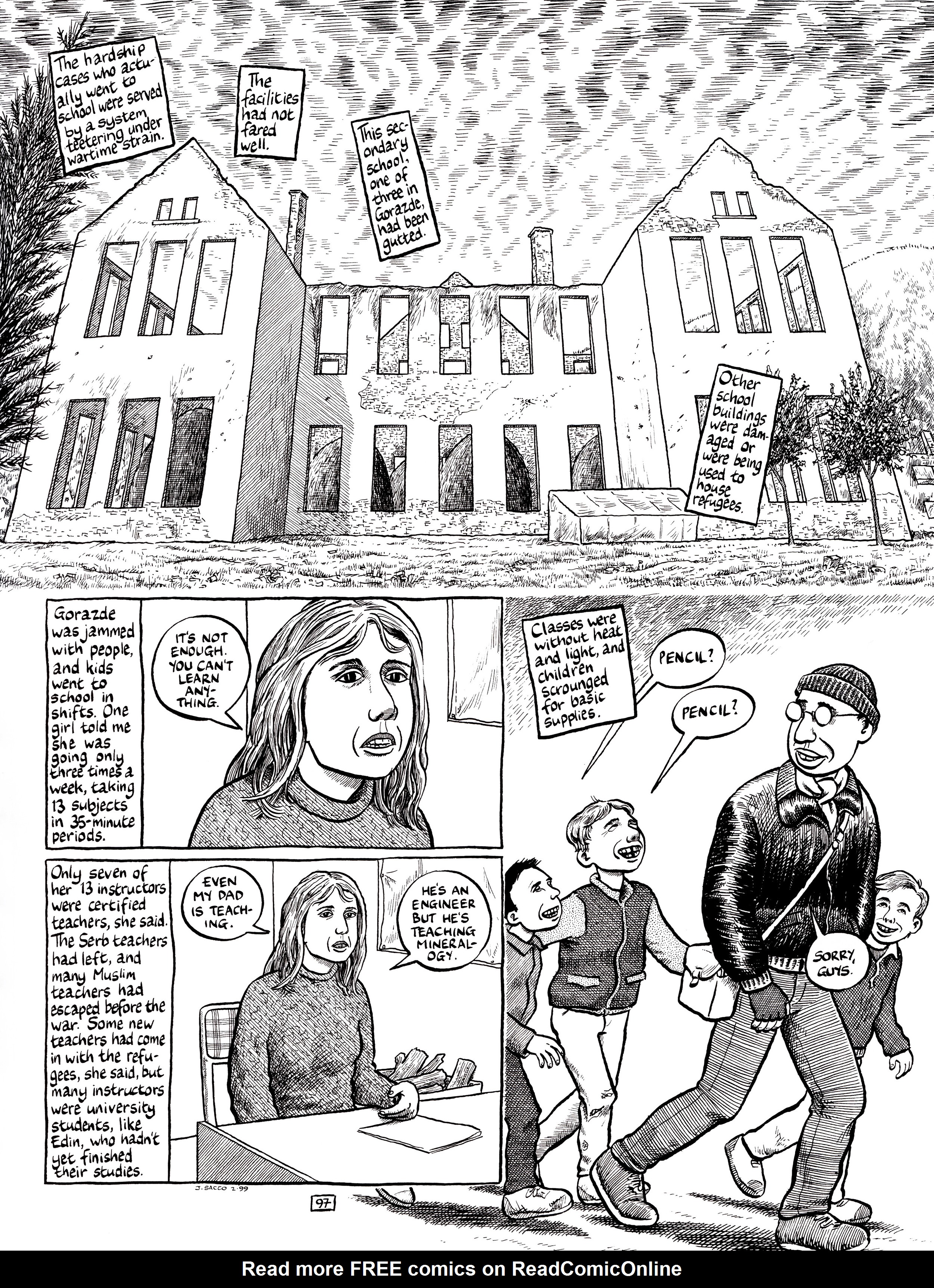 Read online Safe Area Goražde comic -  Issue # TPB (Part 2) - 38
