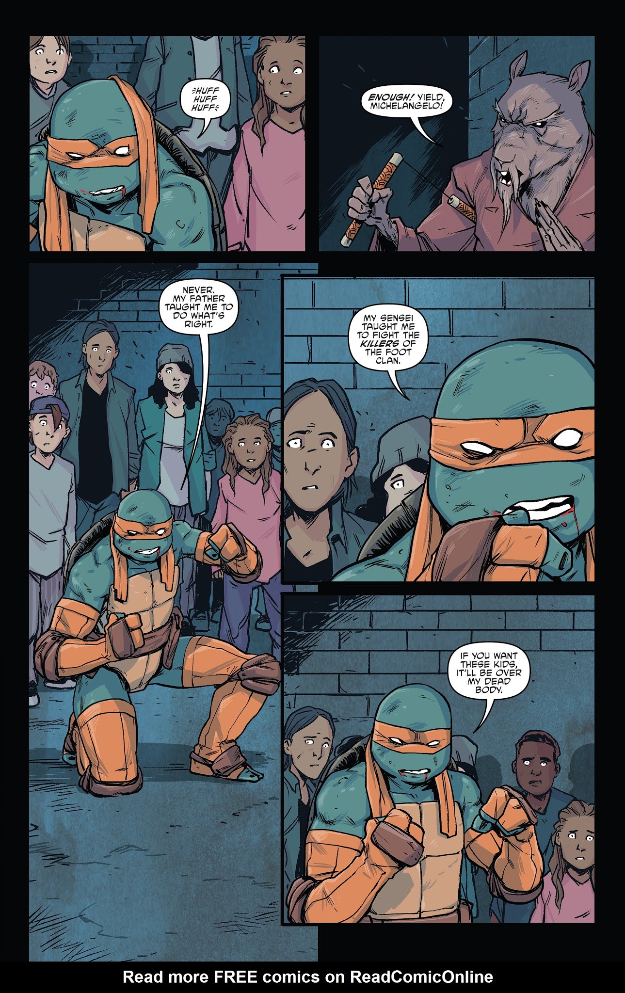 Read online Teenage Mutant Ninja Turtles: Macro-Series comic -  Issue #2 - 33