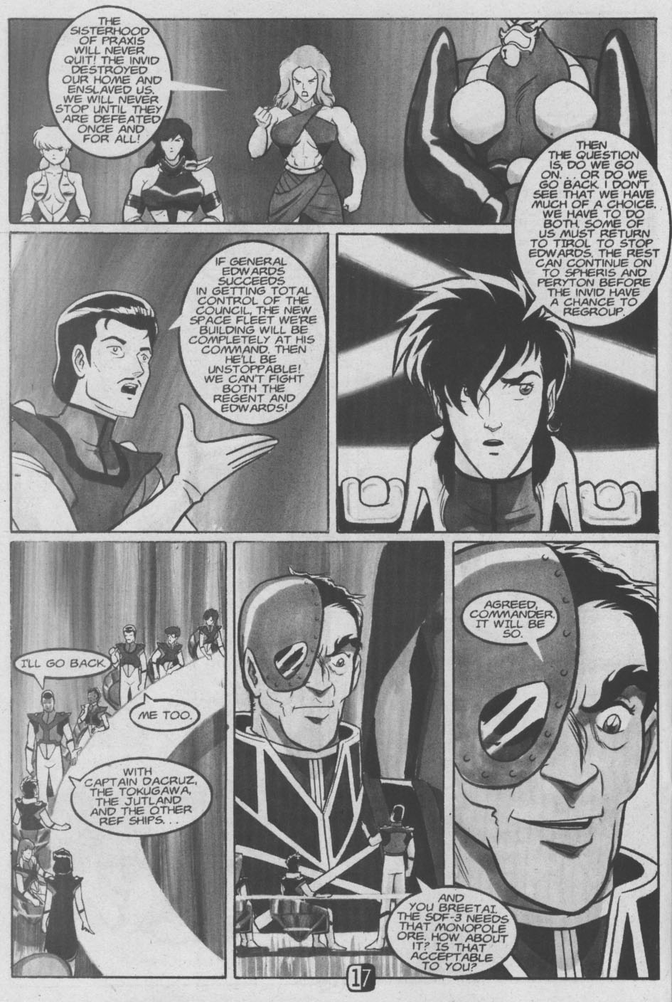 Read online Robotech II: The Sentinels comic -  Issue #8 - 21