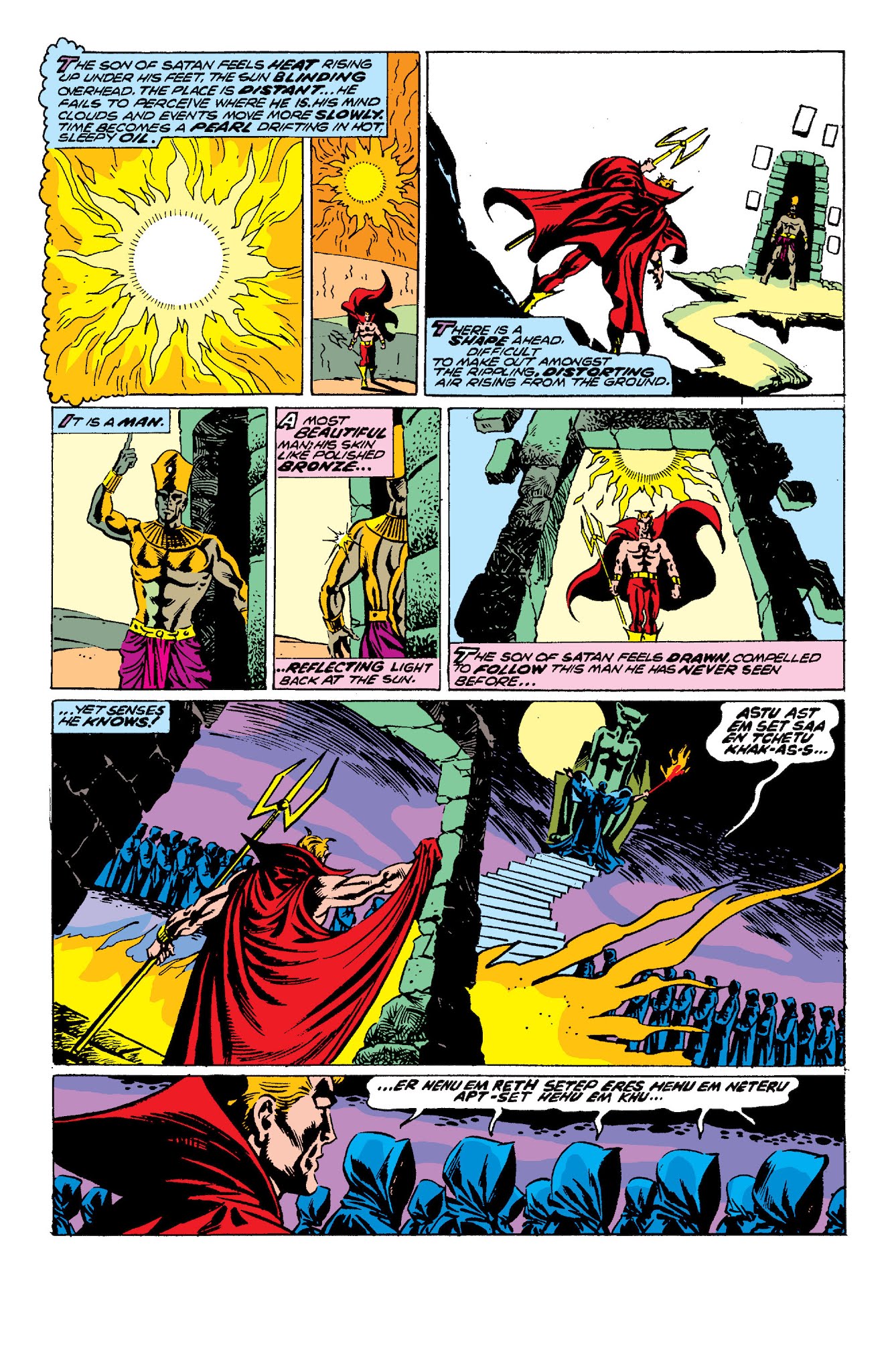 Read online Son of Satan Classic comic -  Issue # TPB (Part 4) - 94