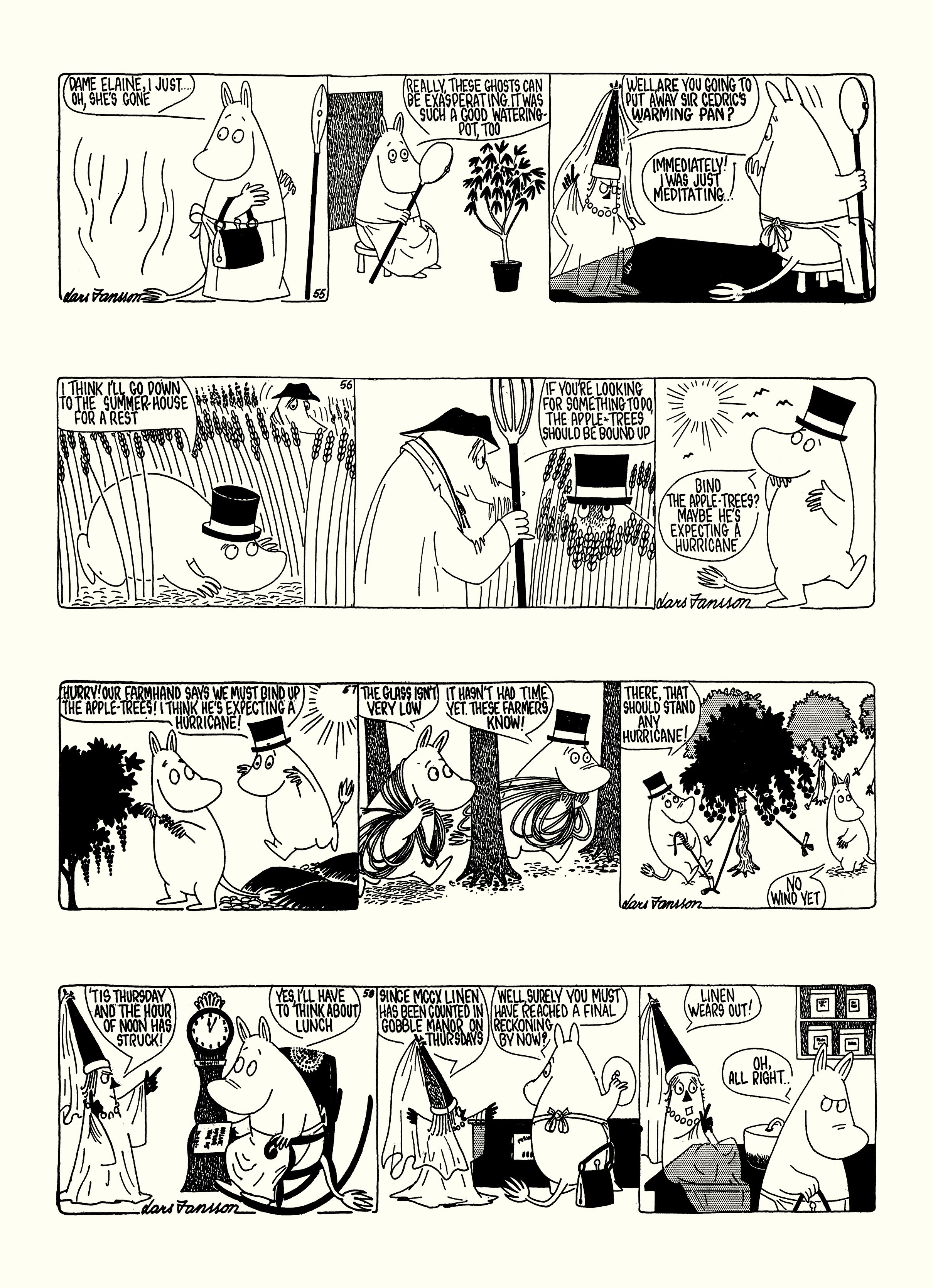 Read online Moomin: The Complete Lars Jansson Comic Strip comic -  Issue # TPB 7 - 62
