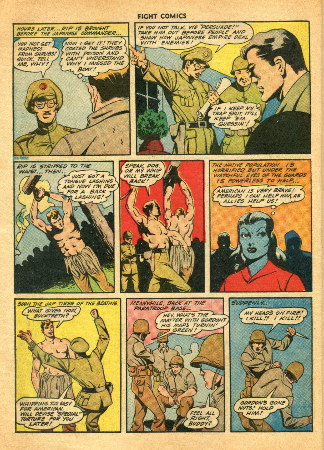 Read online Fight Comics comic -  Issue #27 - 8