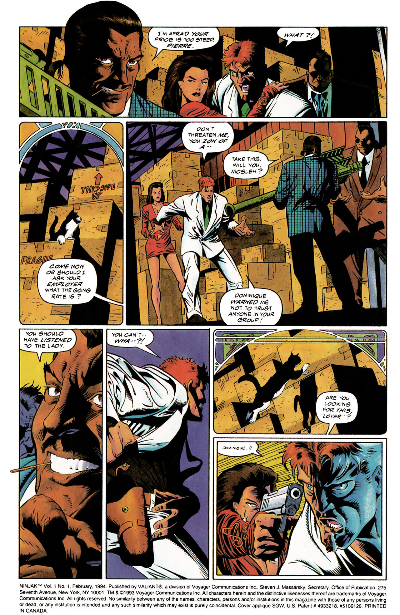 Read online Ninjak (1994) comic -  Issue #1 - 3