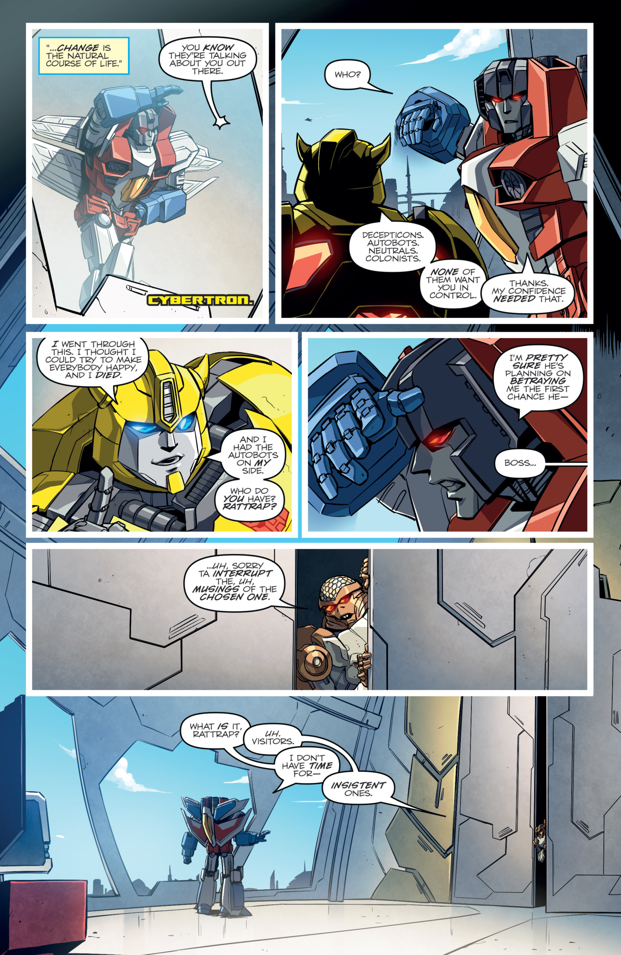 Read online The Transformers (2014) comic -  Issue #46 - 24