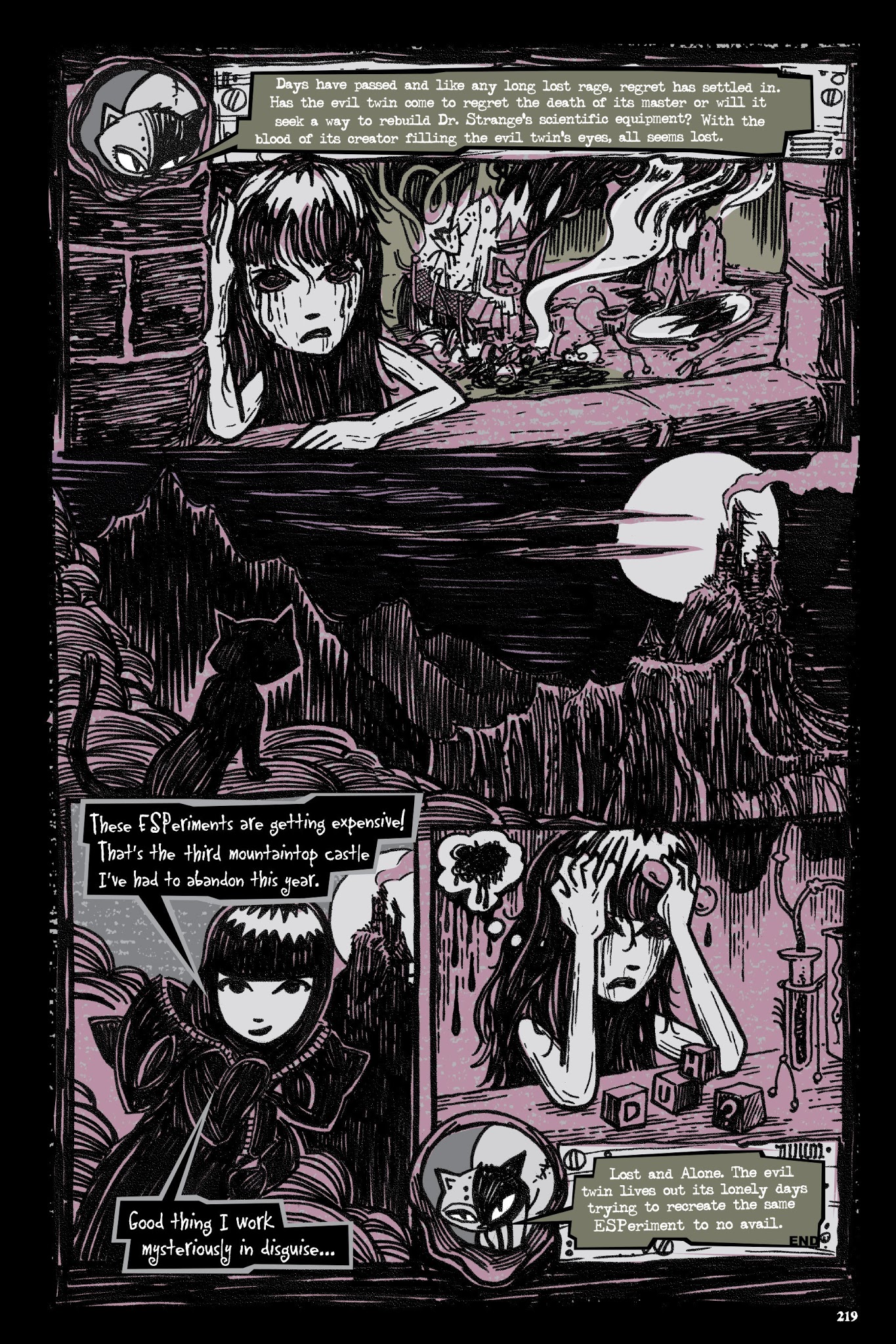 Read online The Complete Emily The Strange: All Things Strange comic -  Issue # TPB - 210
