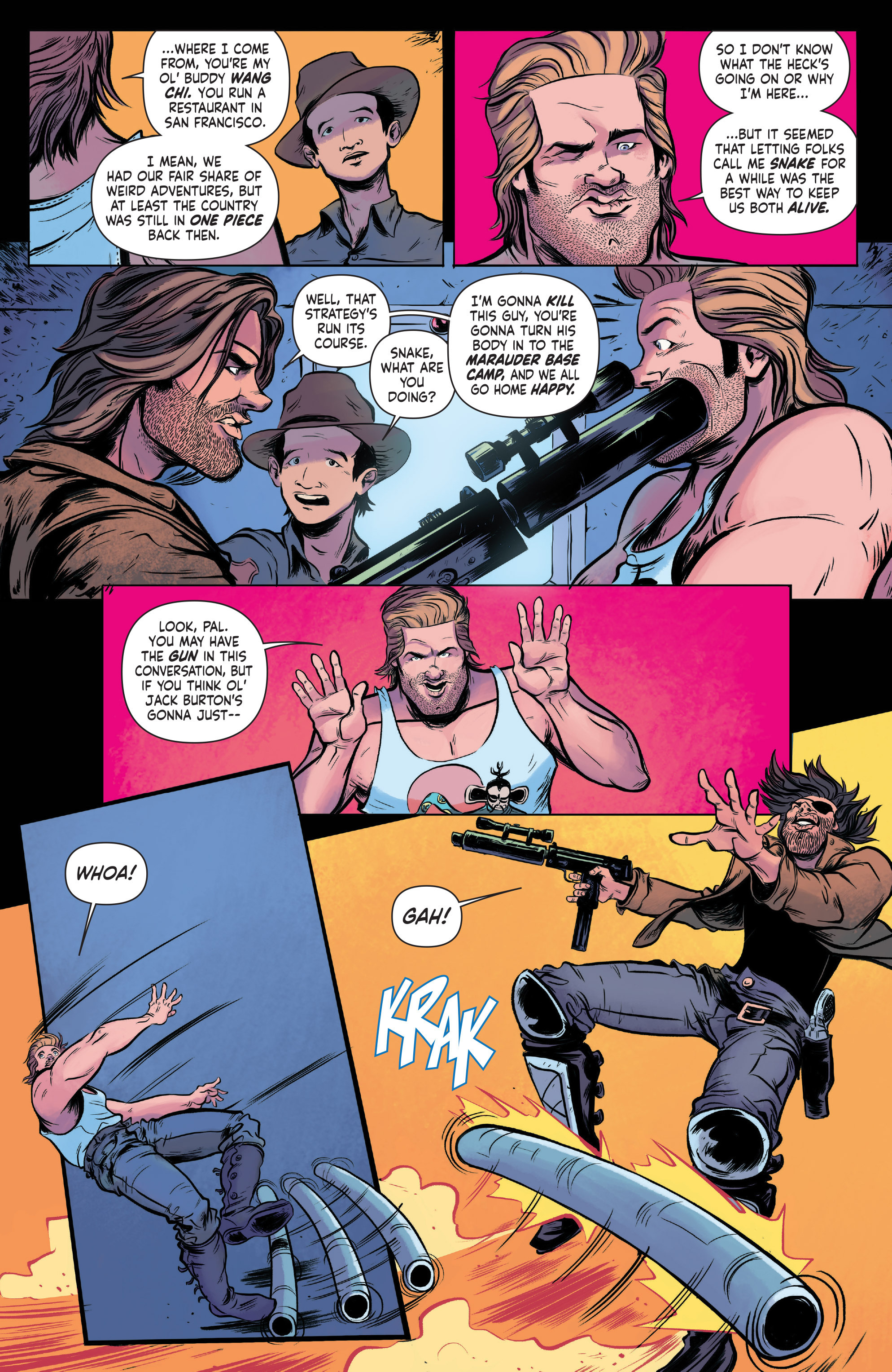 Read online Big Trouble in Little China/Escape From New York comic -  Issue #1 - 20