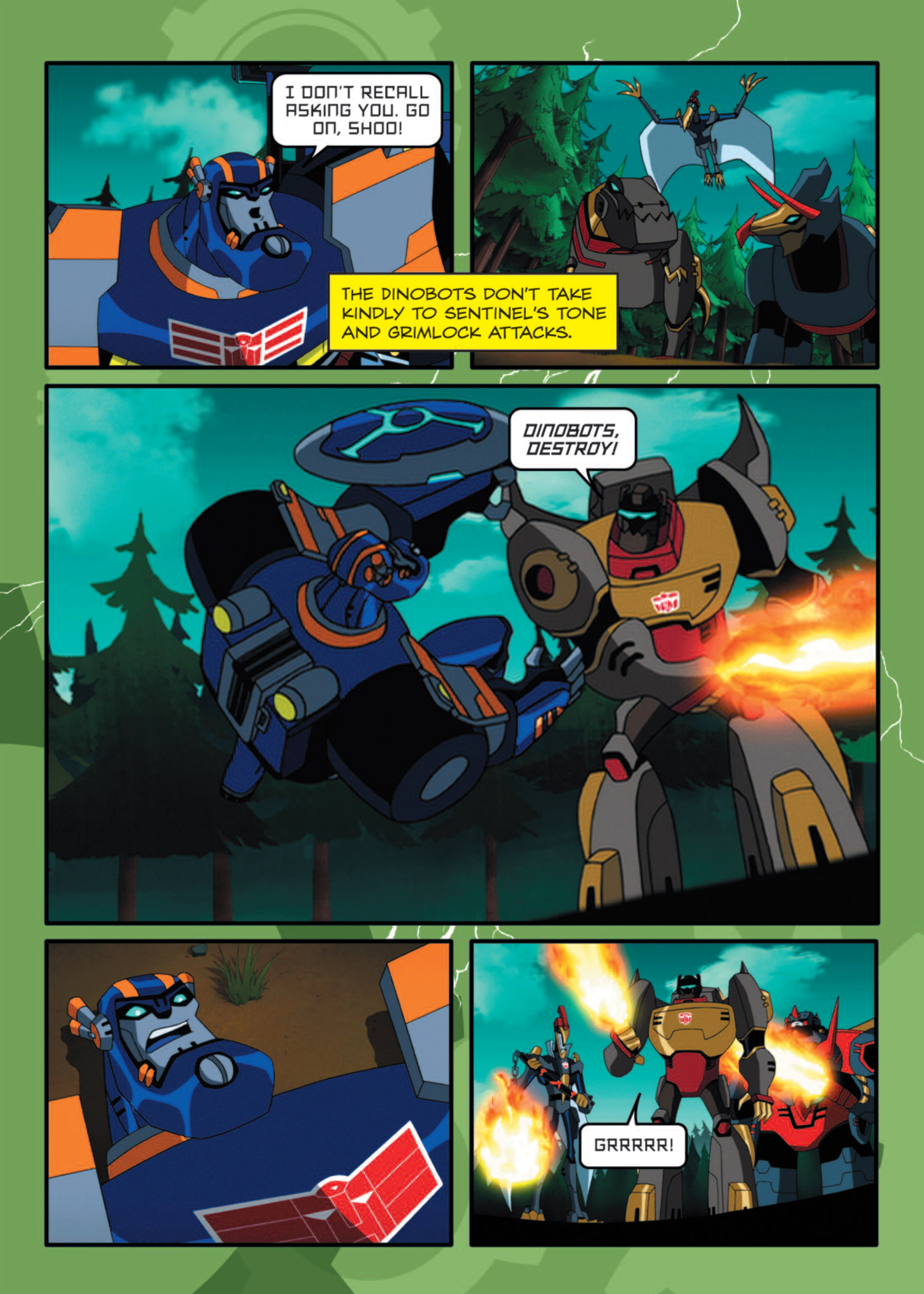 Read online Transformers Animated comic -  Issue #8 - 53