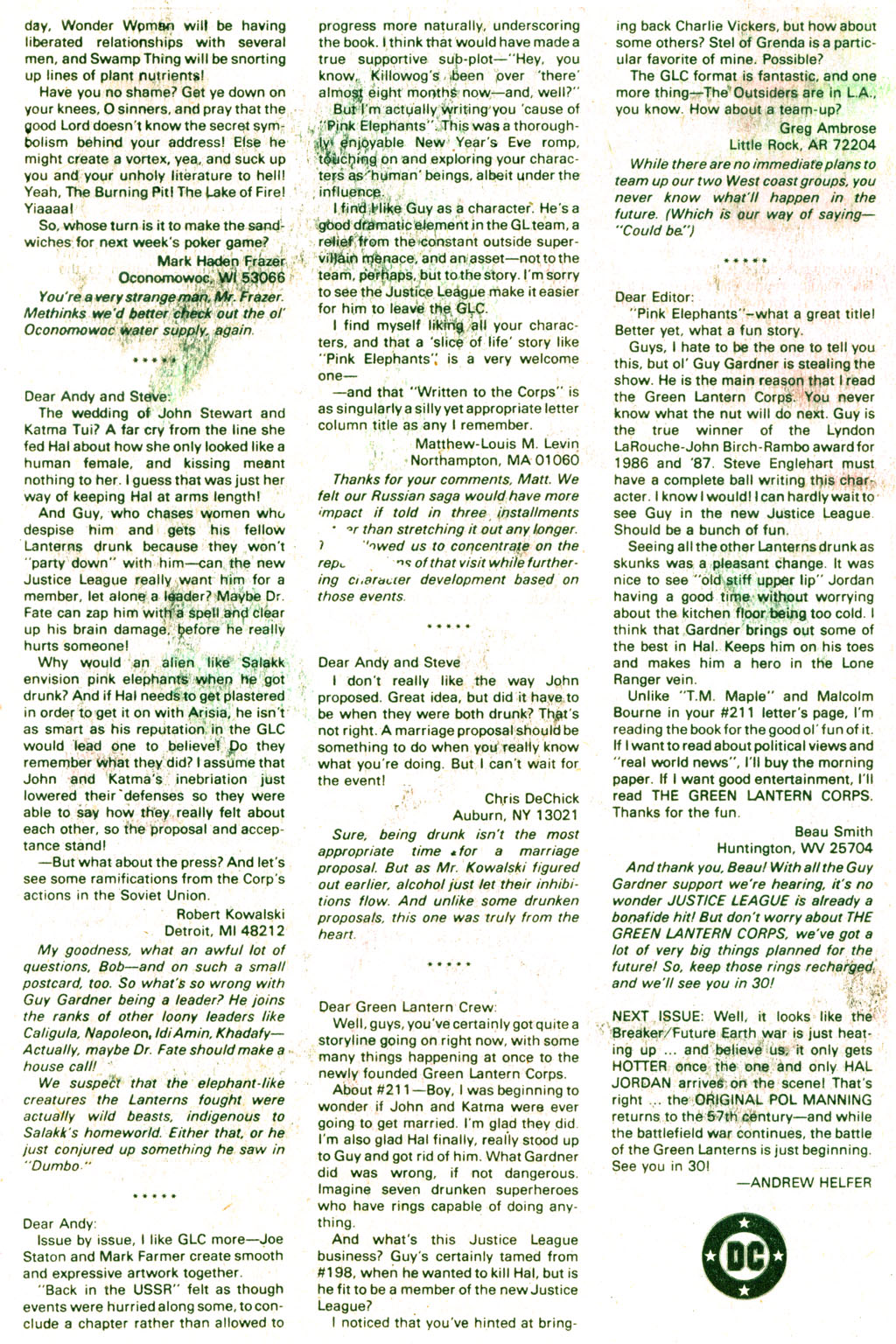 Green Lantern (1960) Issue #214 #217 - English 25