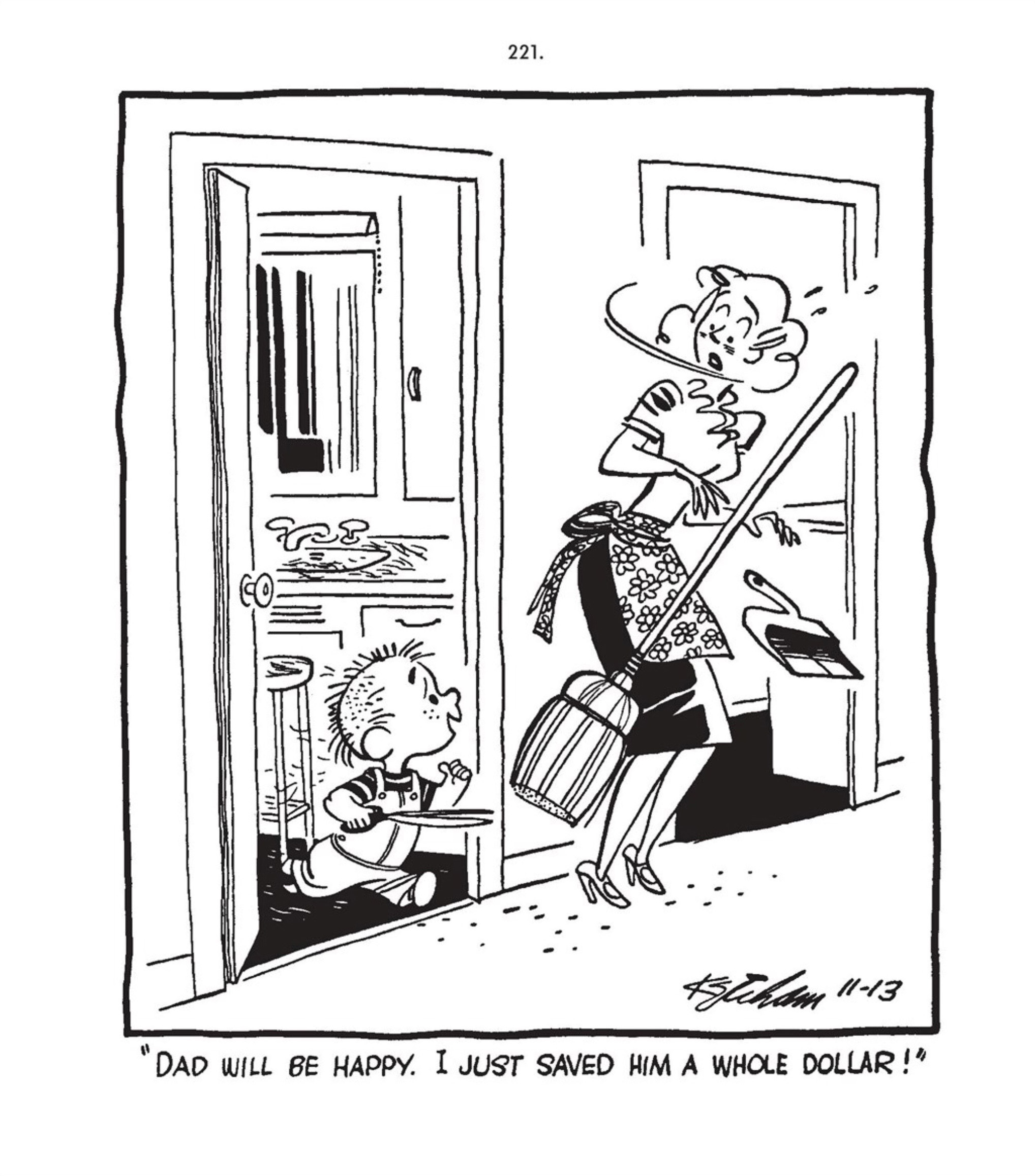 Read online Hank Ketcham's Complete Dennis the Menace comic -  Issue # TPB 1 (Part 3) - 47