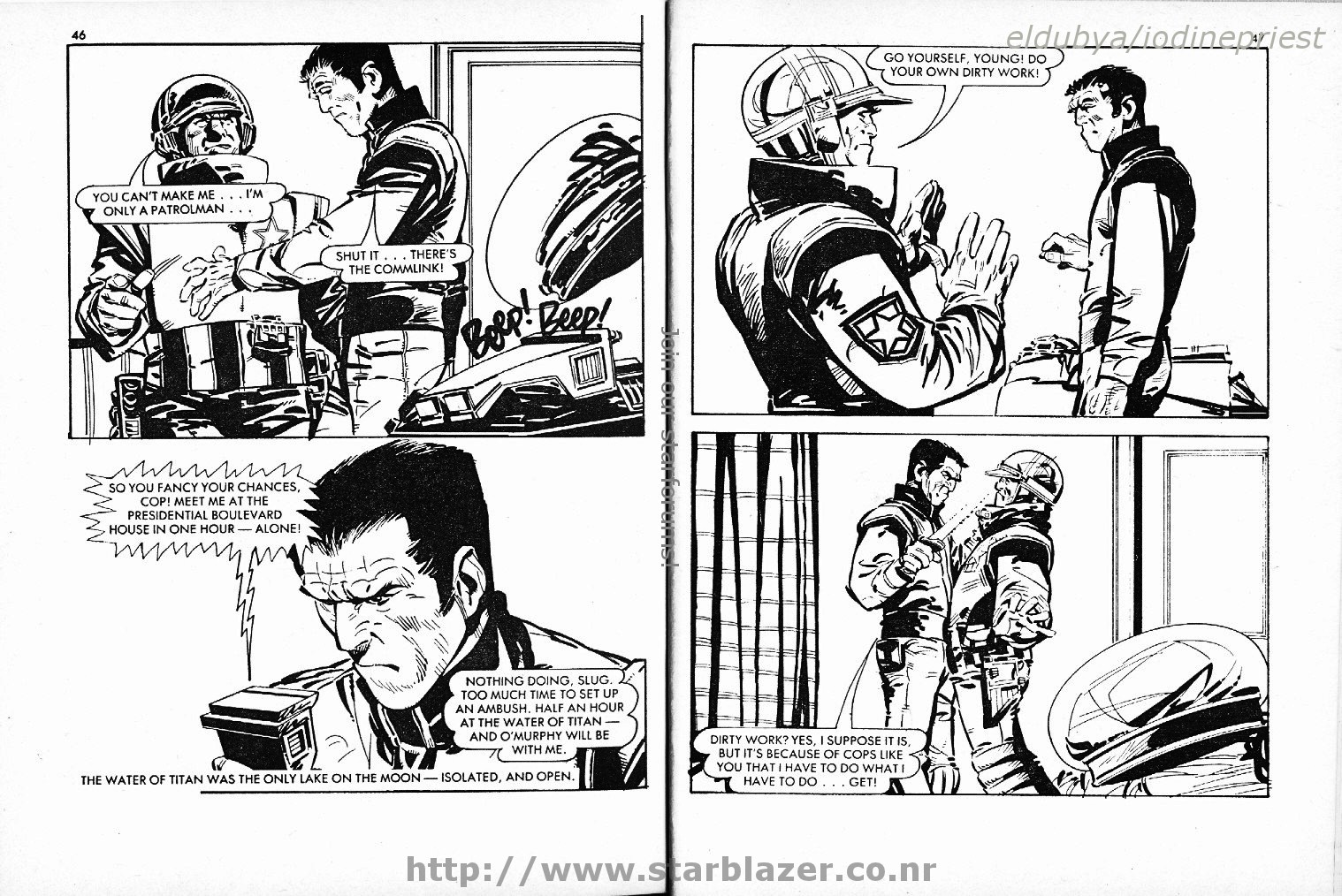 Read online Starblazer comic -  Issue #165 - 25