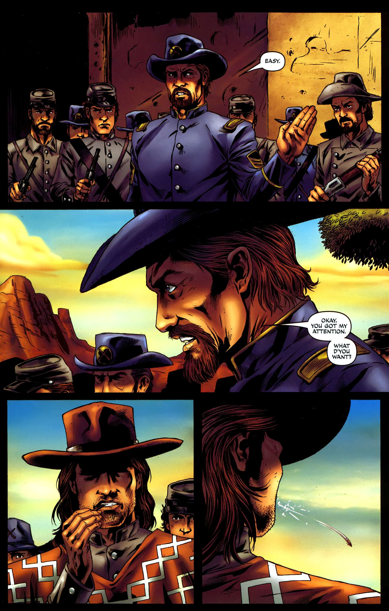 Read online The Man with No Name comic -  Issue #2 - 22