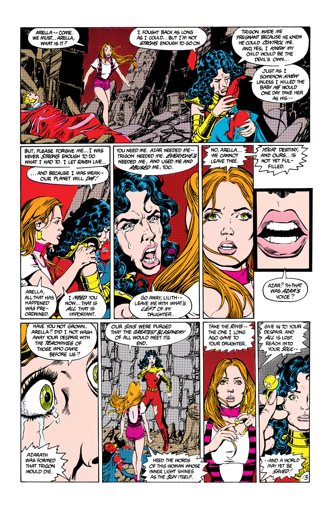 Read online The New Teen Titans (1984) comic -  Issue #5 - 14