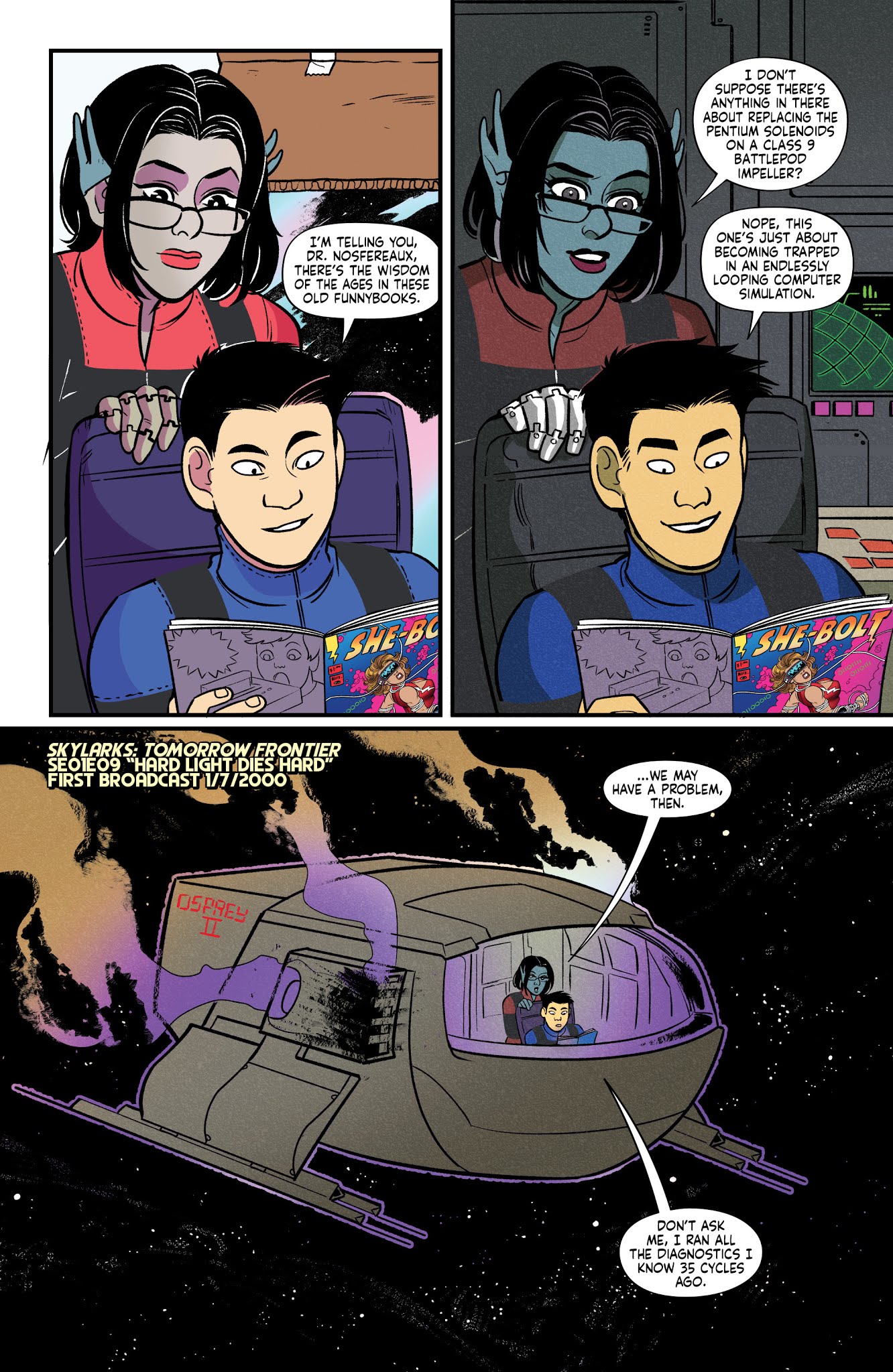 Read online The Long Con comic -  Issue #5 - 17