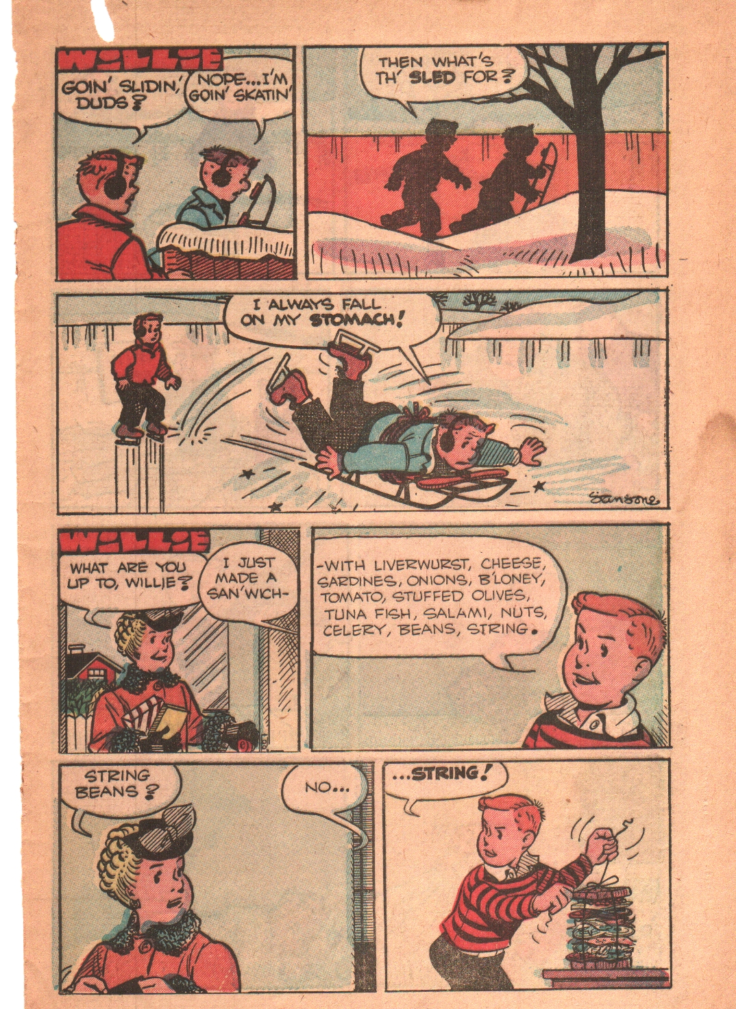 Read online Fritzi Ritz (1953) comic -  Issue #51 - 19