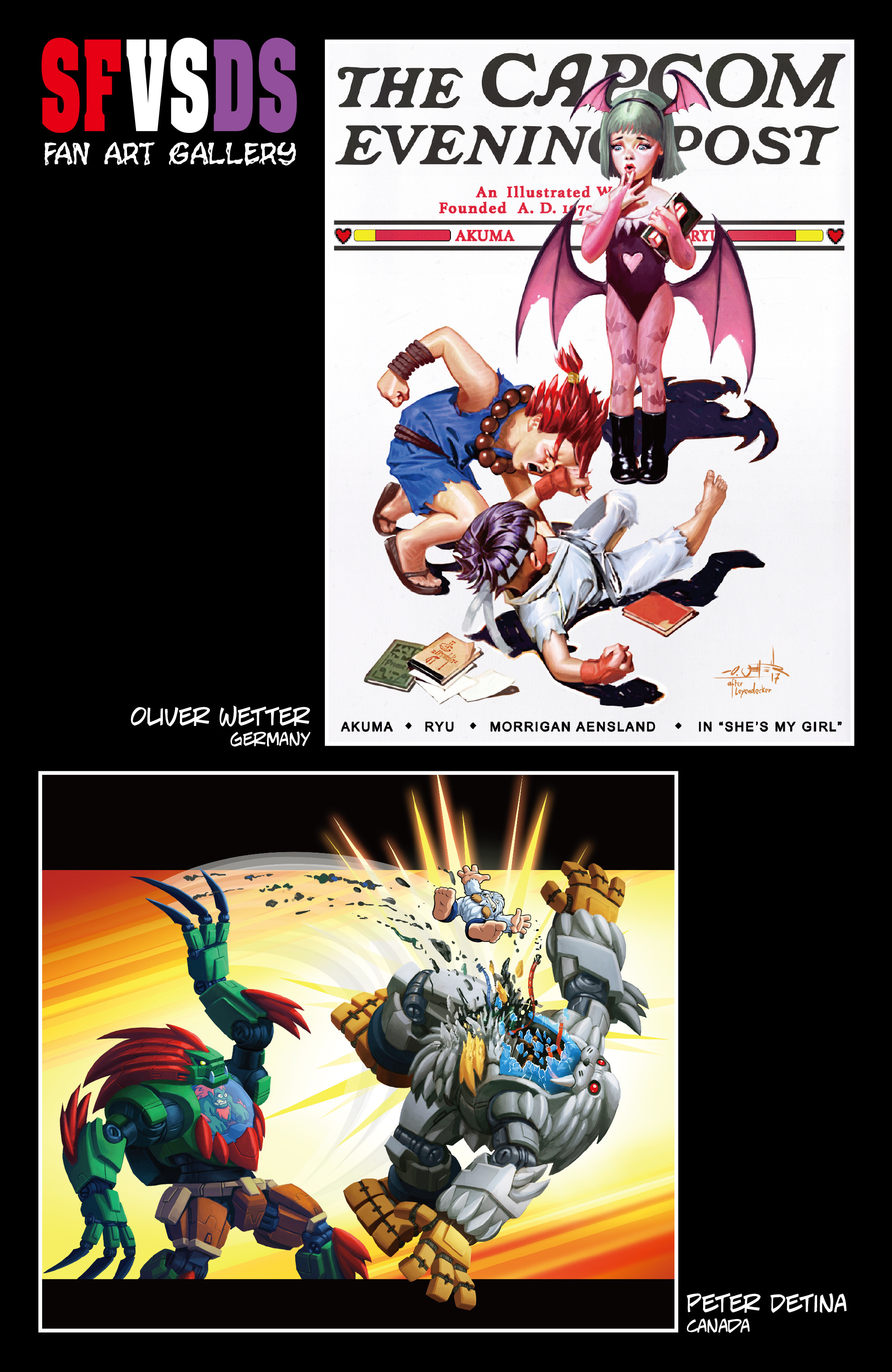 Read online Street Fighter VS Darkstalkers comic -  Issue #1 - 27