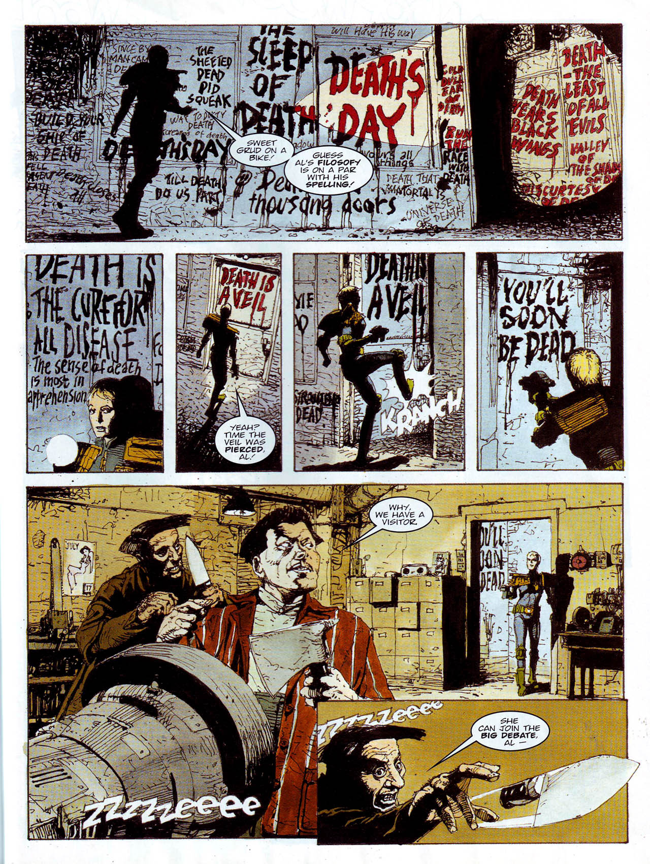Read online Judge Dredd Megazine (Vol. 5) comic -  Issue #231 - 92