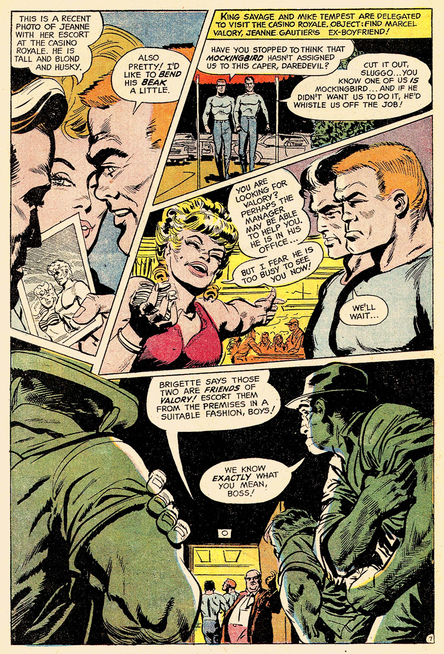 Read online Secret Six (1968) comic -  Issue #6 - 10