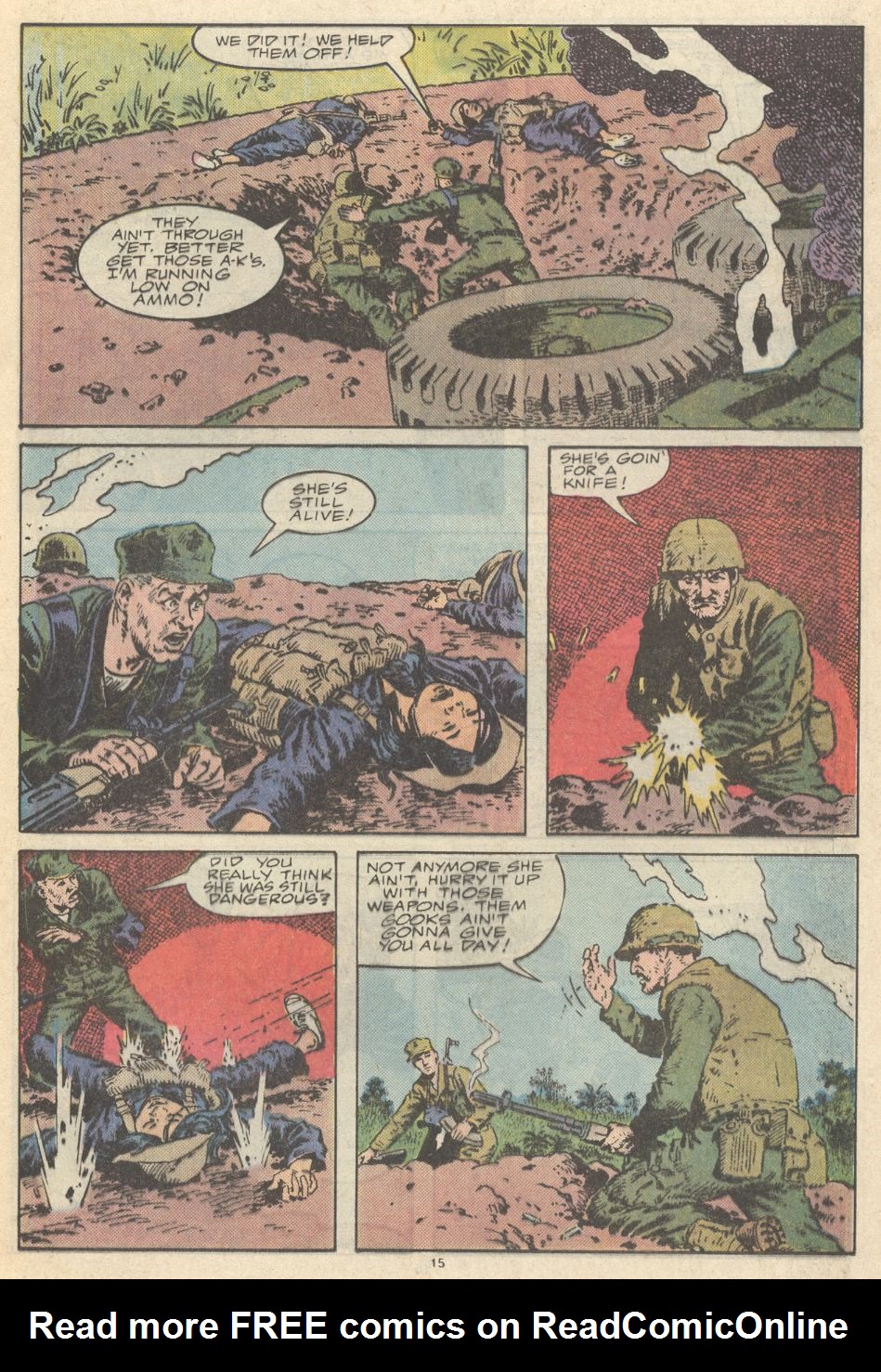 Read online Semper Fi comic -  Issue #6 - 12