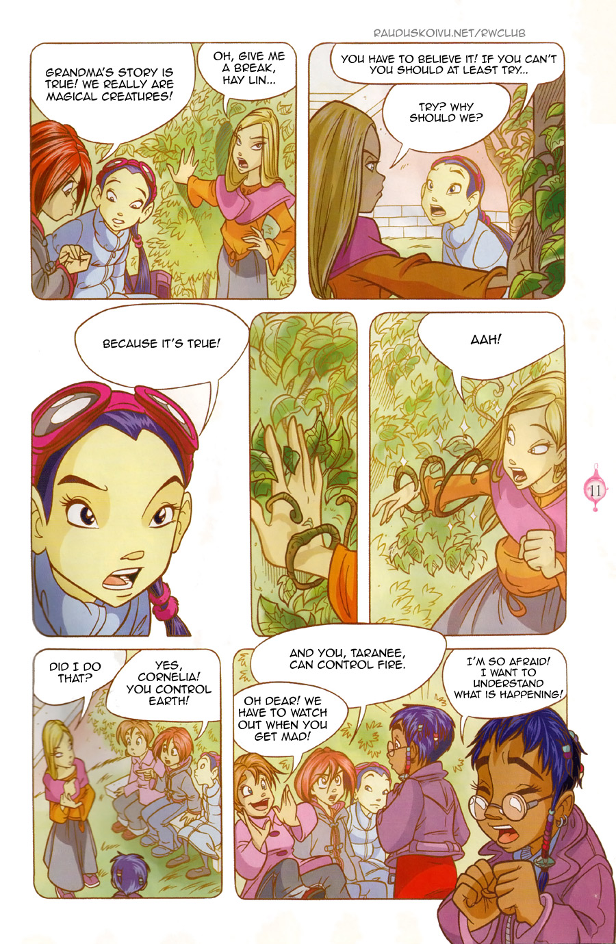 W.i.t.c.h. issue 2 - Page 6