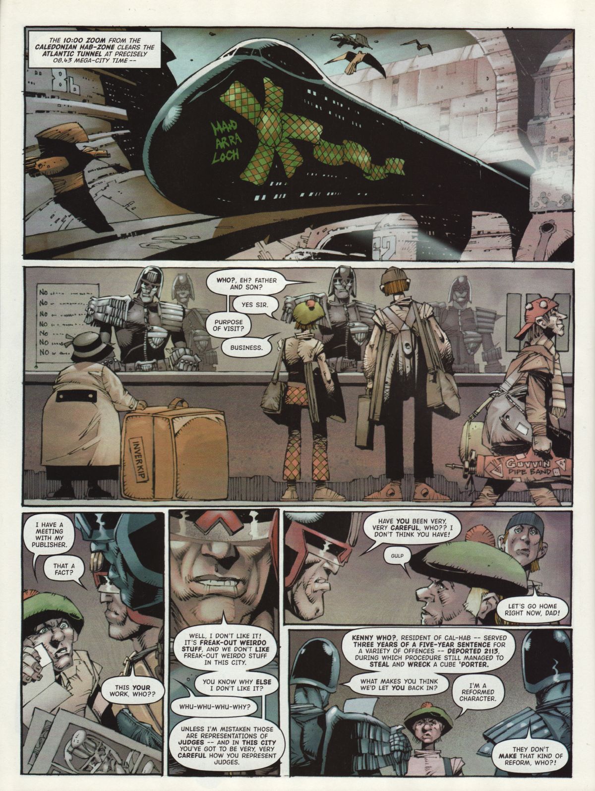 Read online Judge Dredd Megazine (Vol. 5) comic -  Issue #228 - 12