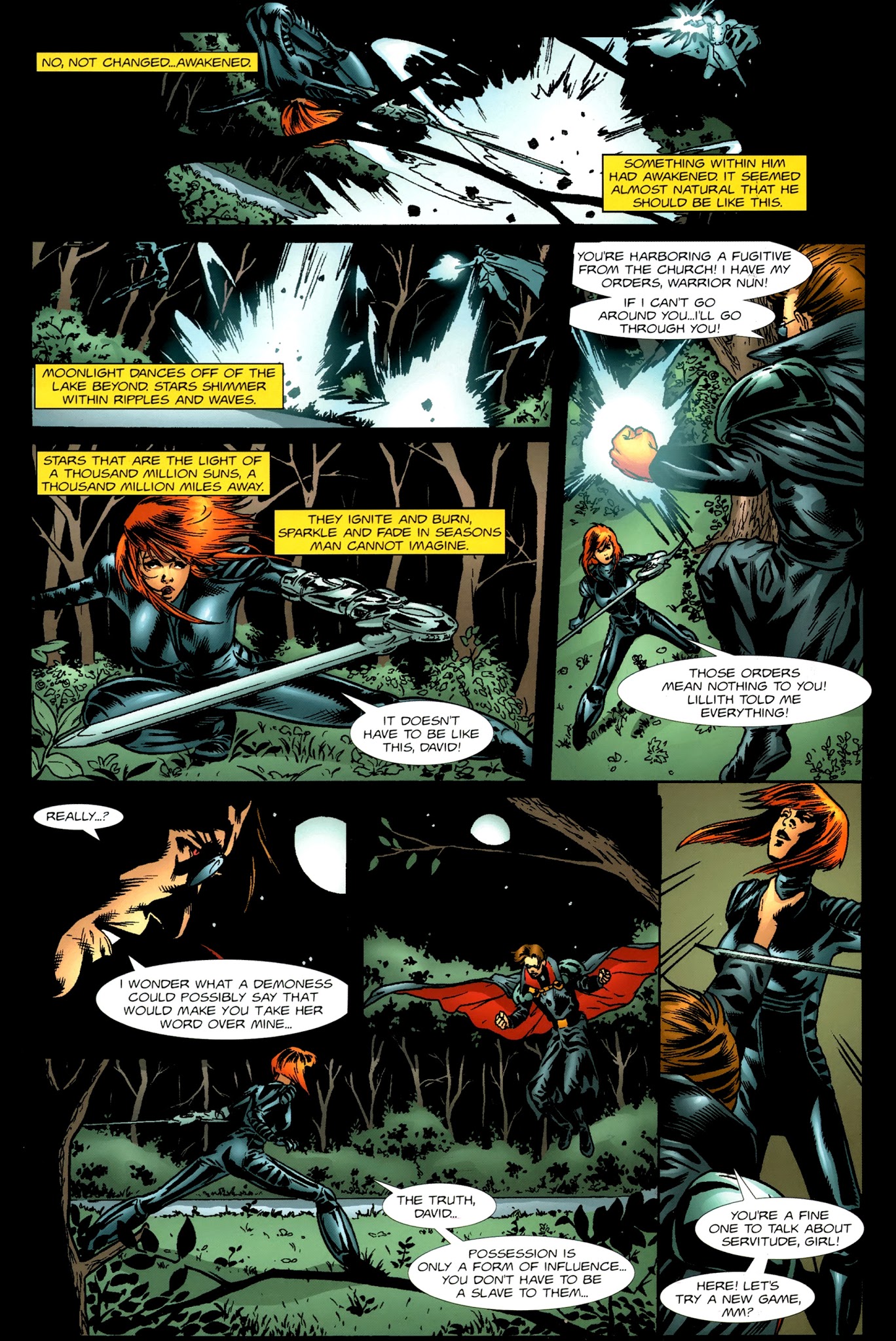 Read online Warrior Nun Areala (1999) comic -  Issue #11 - 5