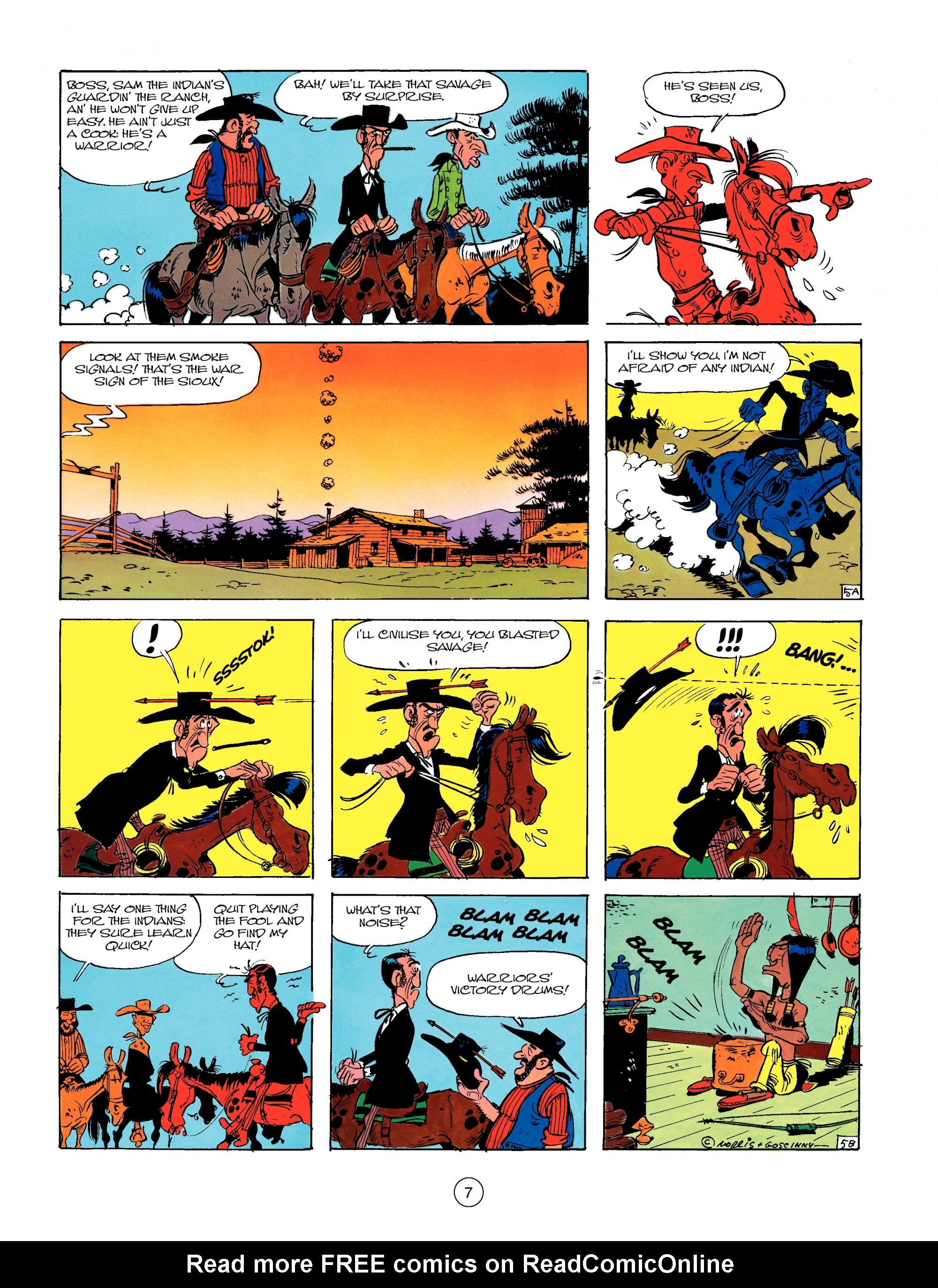 Read online A Lucky Luke Adventure comic -  Issue #13 - 7