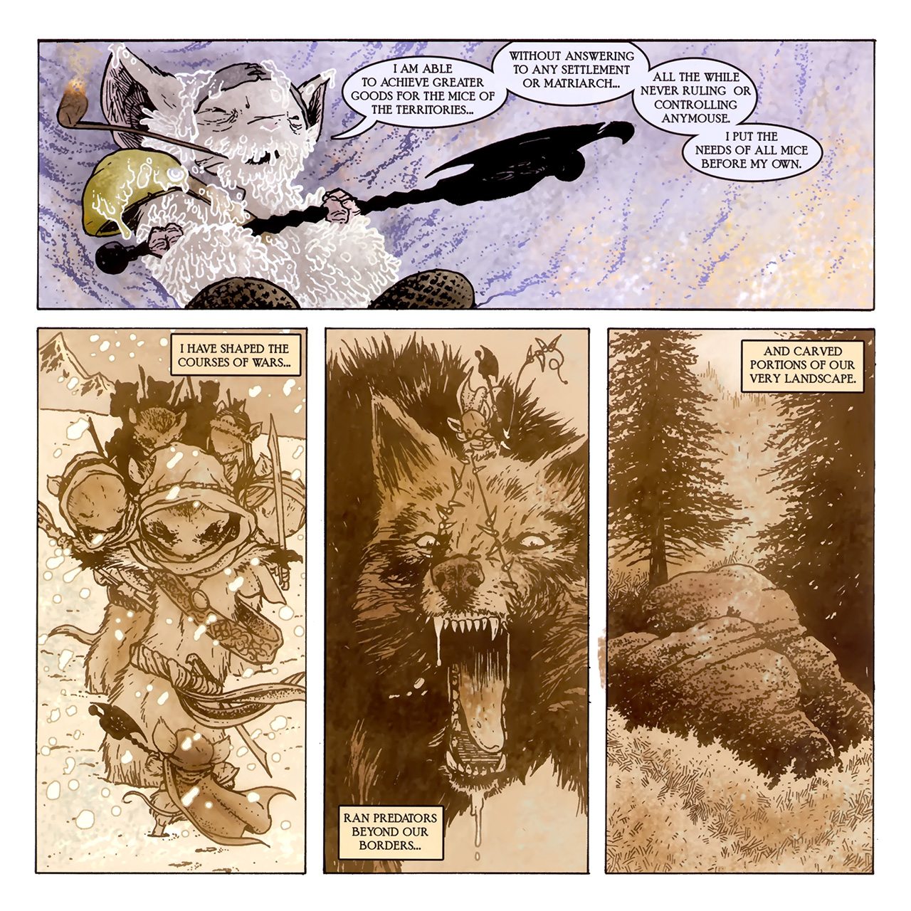 Read online Mouse Guard: Winter 1152 comic -  Issue #3 - 11