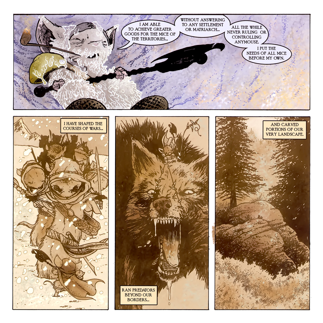 Mouse Guard: Winter 1152 issue 3 - Page 11