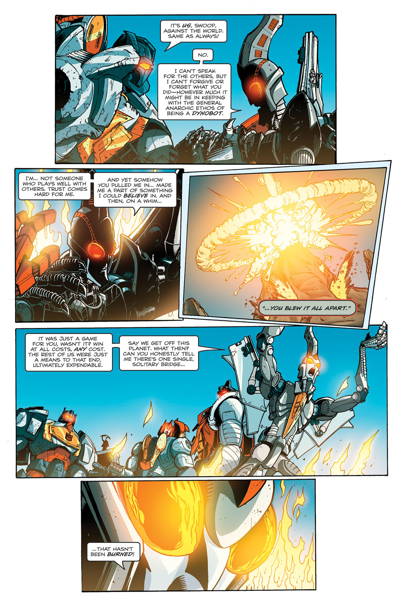 Read online The Transformers: Maximum Dinobots comic -  Issue #3 - 10