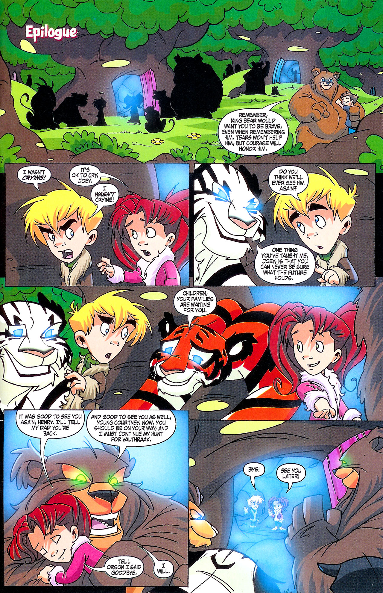 Read online Lions, Tigers and Bears (2006) comic -  Issue #4 - 28