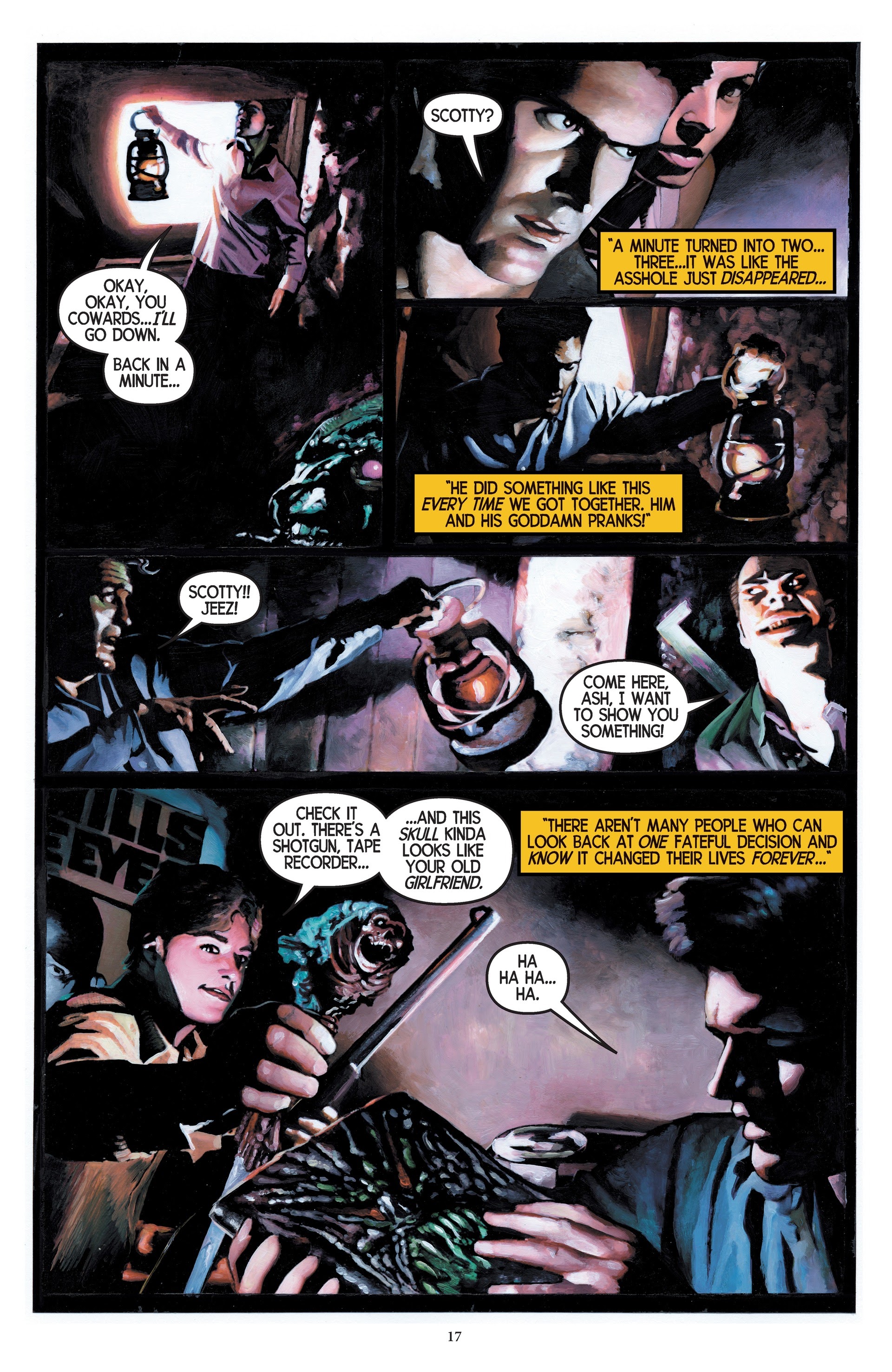 Read online The Evil Dead comic -  Issue # _40th Anniversary Edition - 18